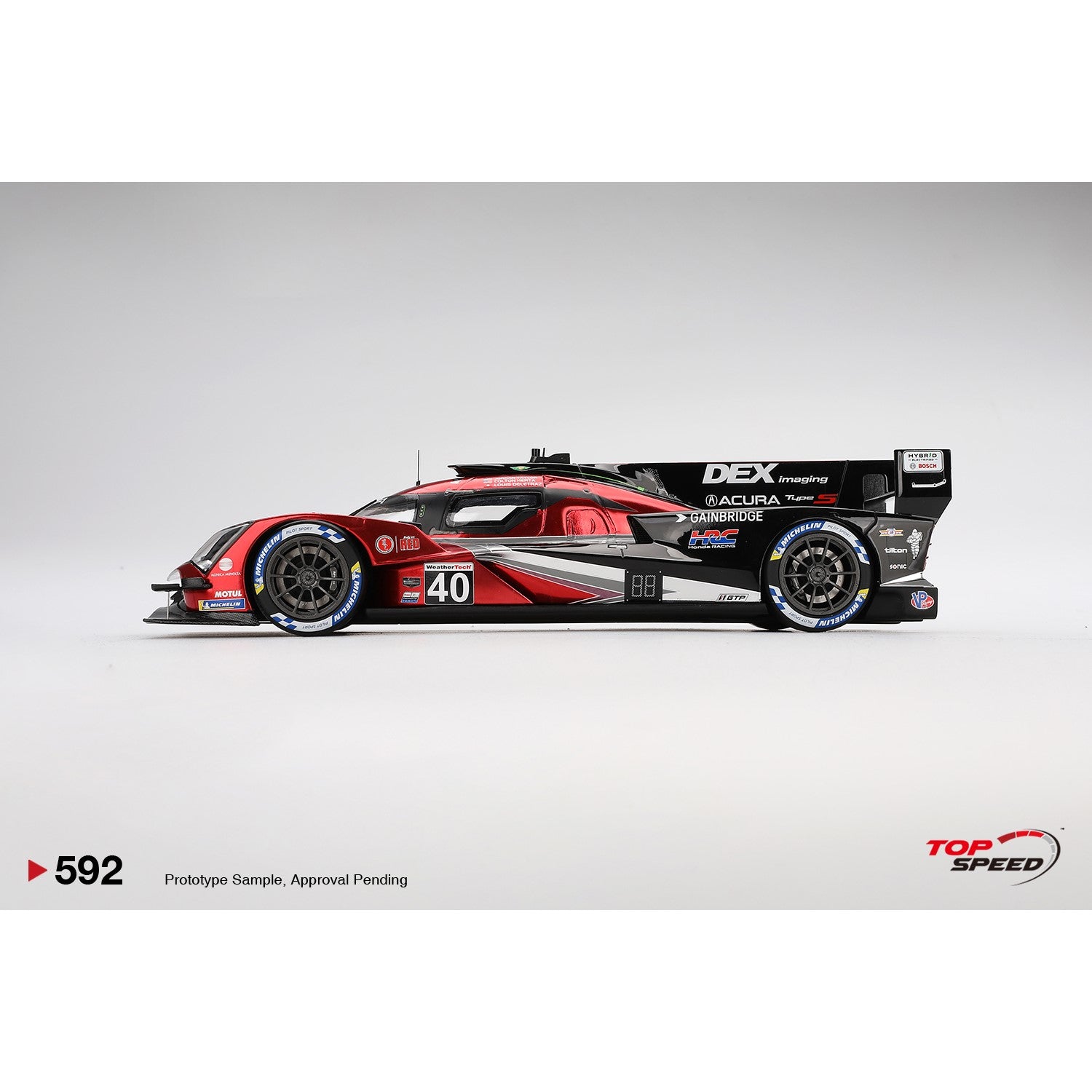 1/18 Acura ARX-06 GTP #40 2024 Sebring Winner OEM