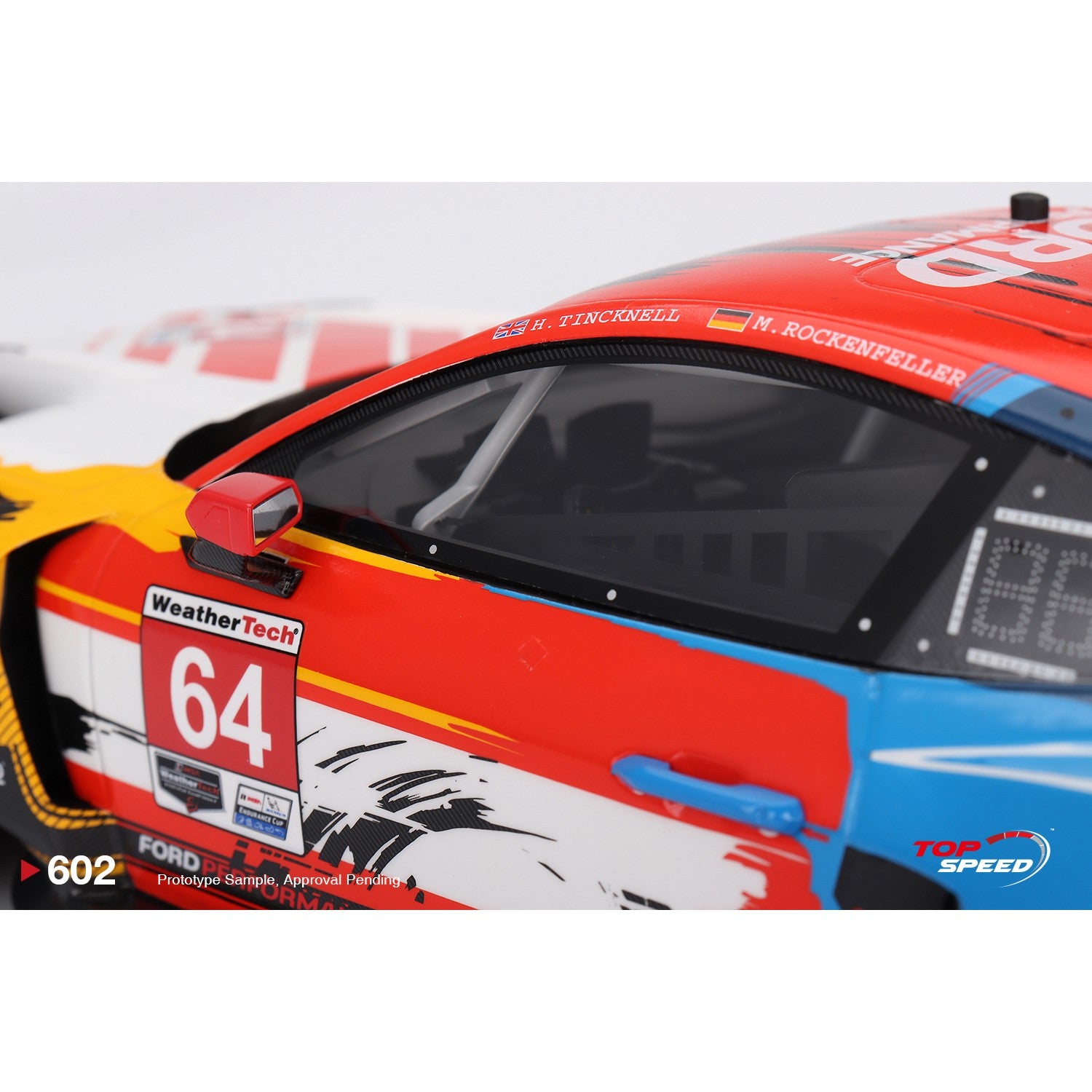 PRE-ORDER 1/18 Ford Mustang GT3 #64 2024 IMSA Laguna Seca
