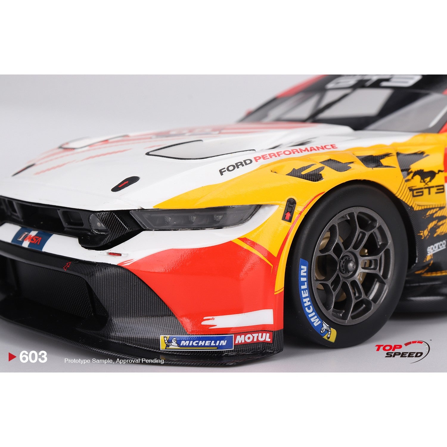 PRE-ORDER 1/18 Ford Mustang GT3 #65 2024 IMSA Laguna Seca