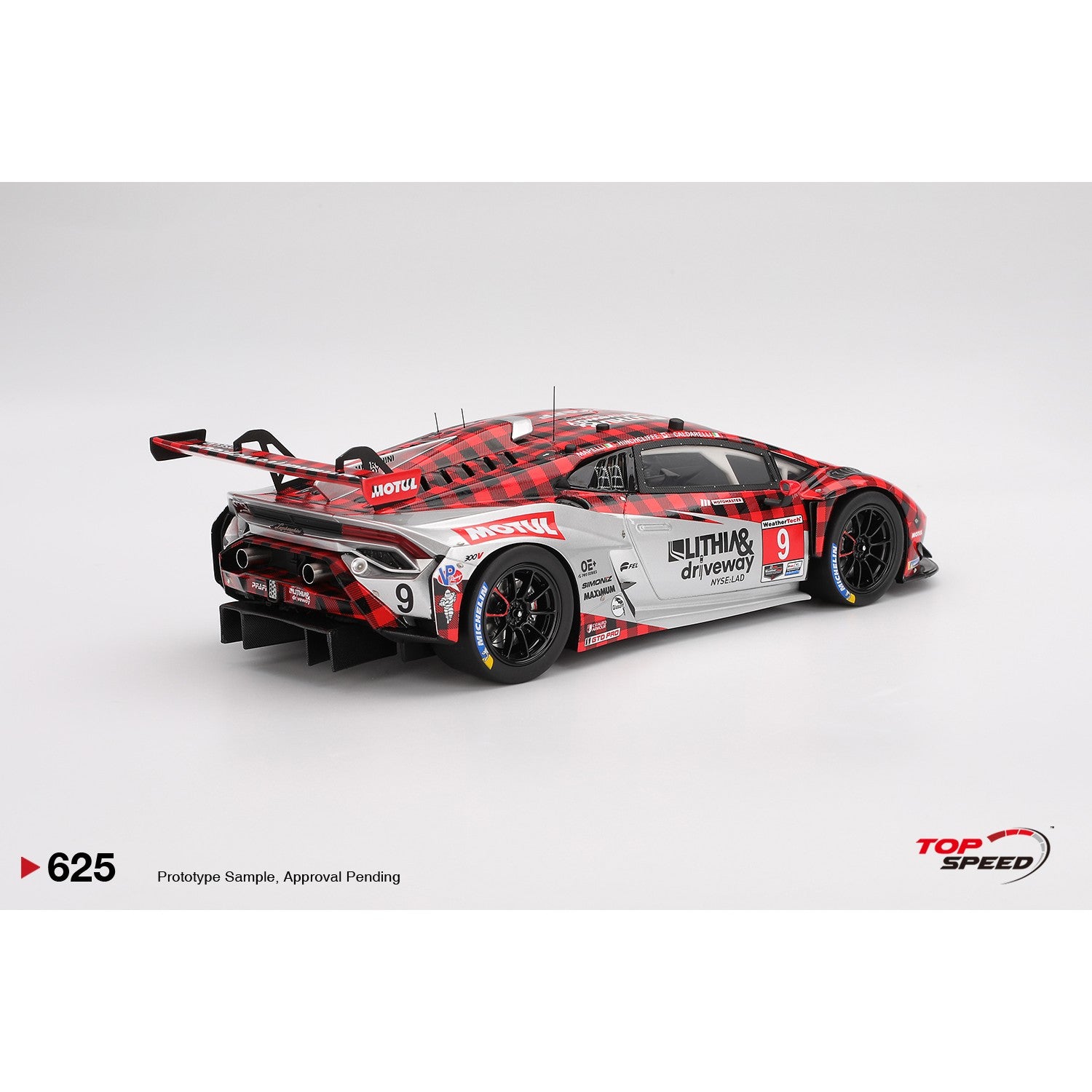 PRE-ORDER 1/18  Lamborghini Huracan GT3 EVO2 #9 Sebring