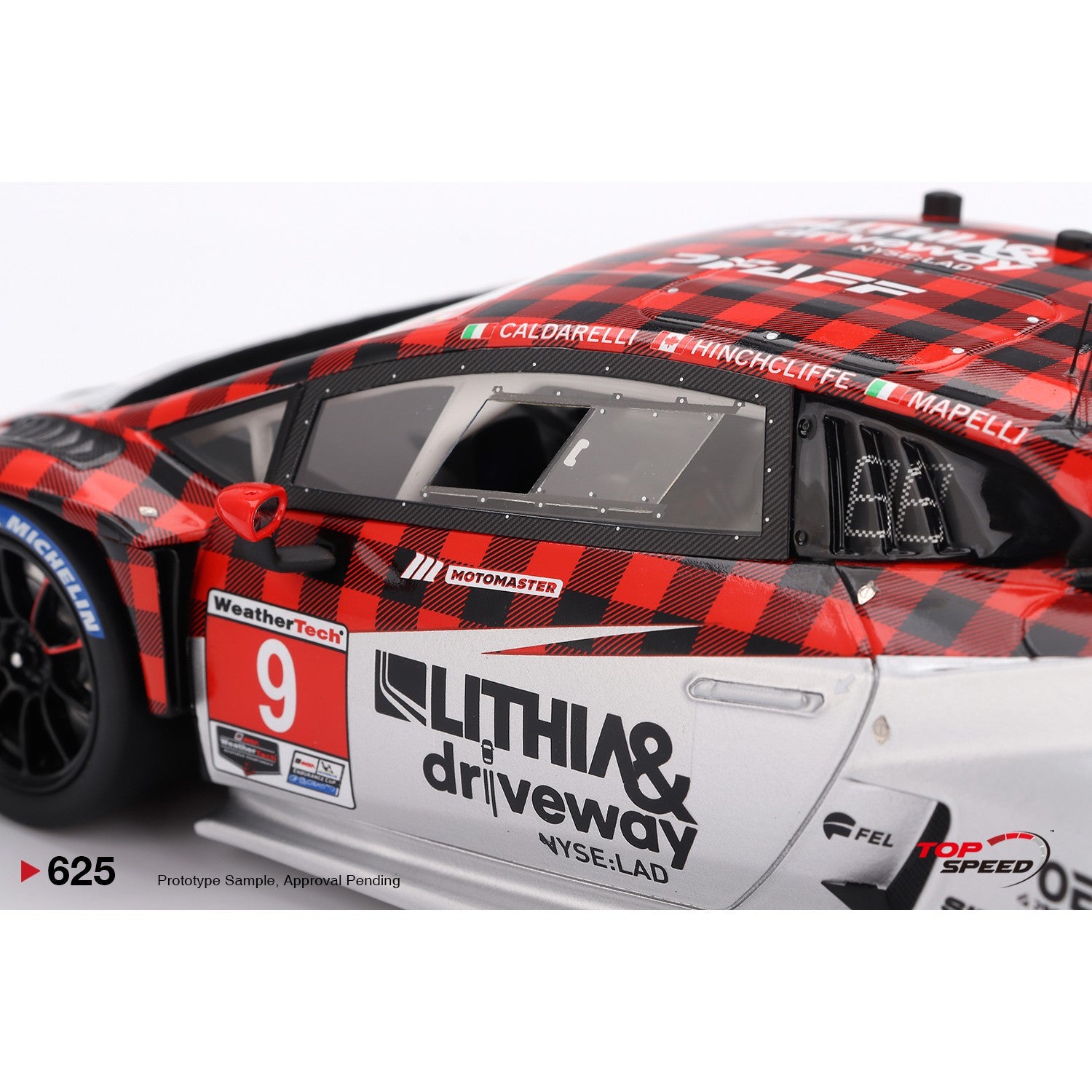 PRE-ORDER 1/18  Lamborghini Huracan GT3 EVO2 #9 Sebring
