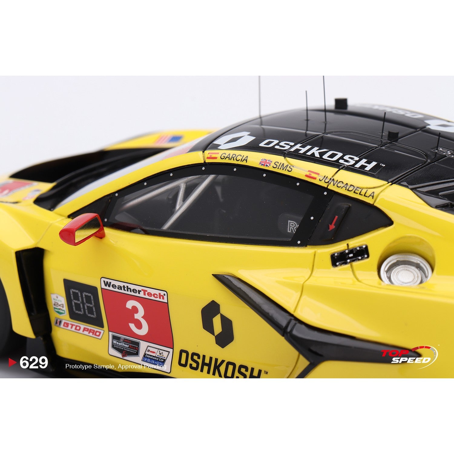 1/18 Chevrolet Corvette Z06 GT3.R #3 2025 IMSA Daytona 24