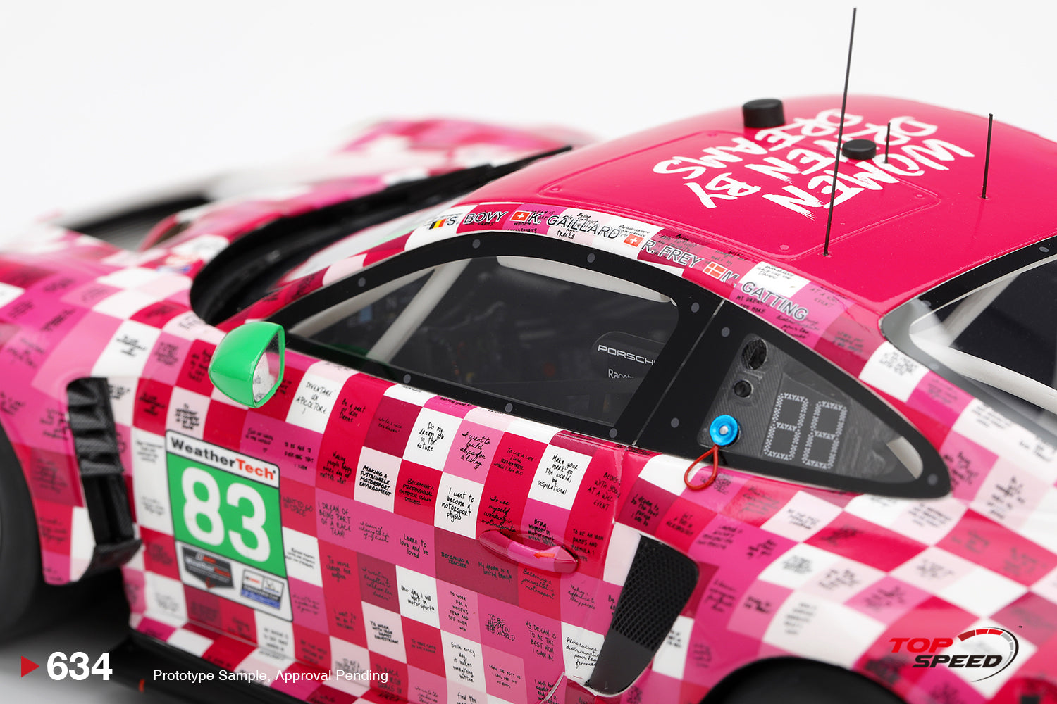 PRE-ORDER 1/18 Porsche 911 GT3 R (992) #83 2025 Daytona