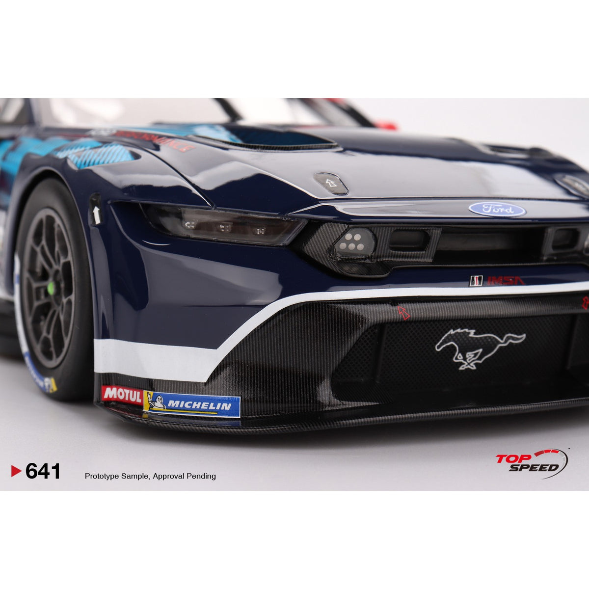 Ford Rollex 1/18 Ford Mustang GT3 #65 2025 Rolex 24 Class Winner – Team IMSA