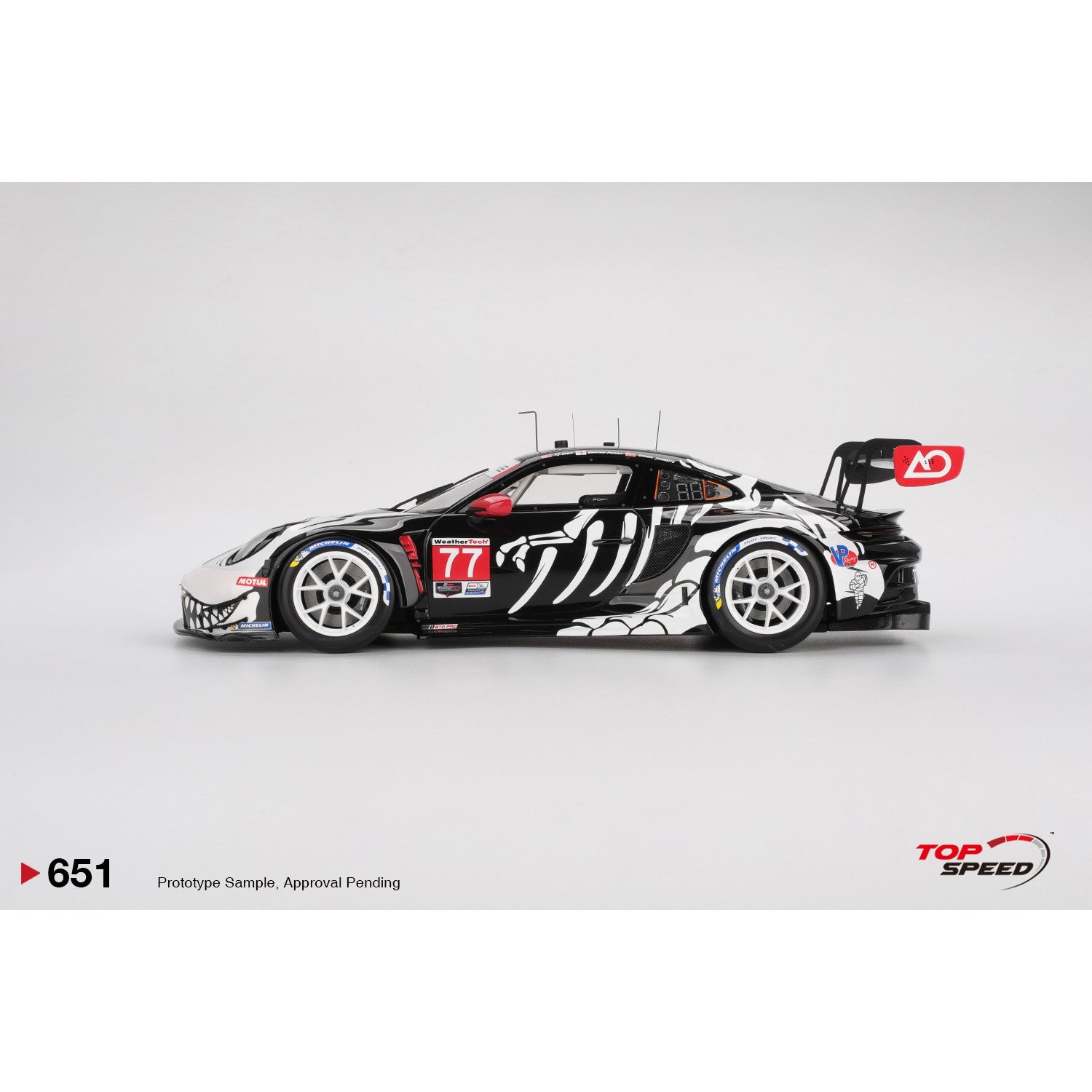 PRE-ORDER 1/18 Porsche 911 GT3 R #77 AO Racing 2025 Petit Le Mans