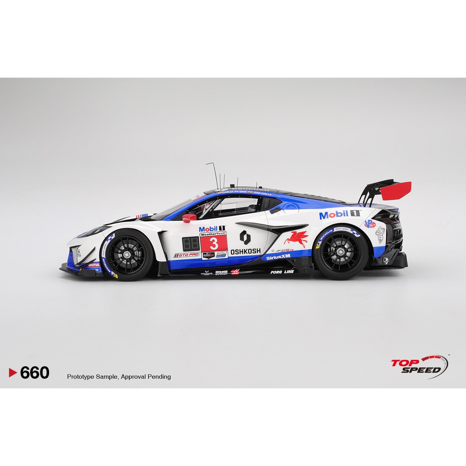 PRE-ORDER 1/18 Chevrolet Corvette Z06 GT3.R #3 2025 Sebring