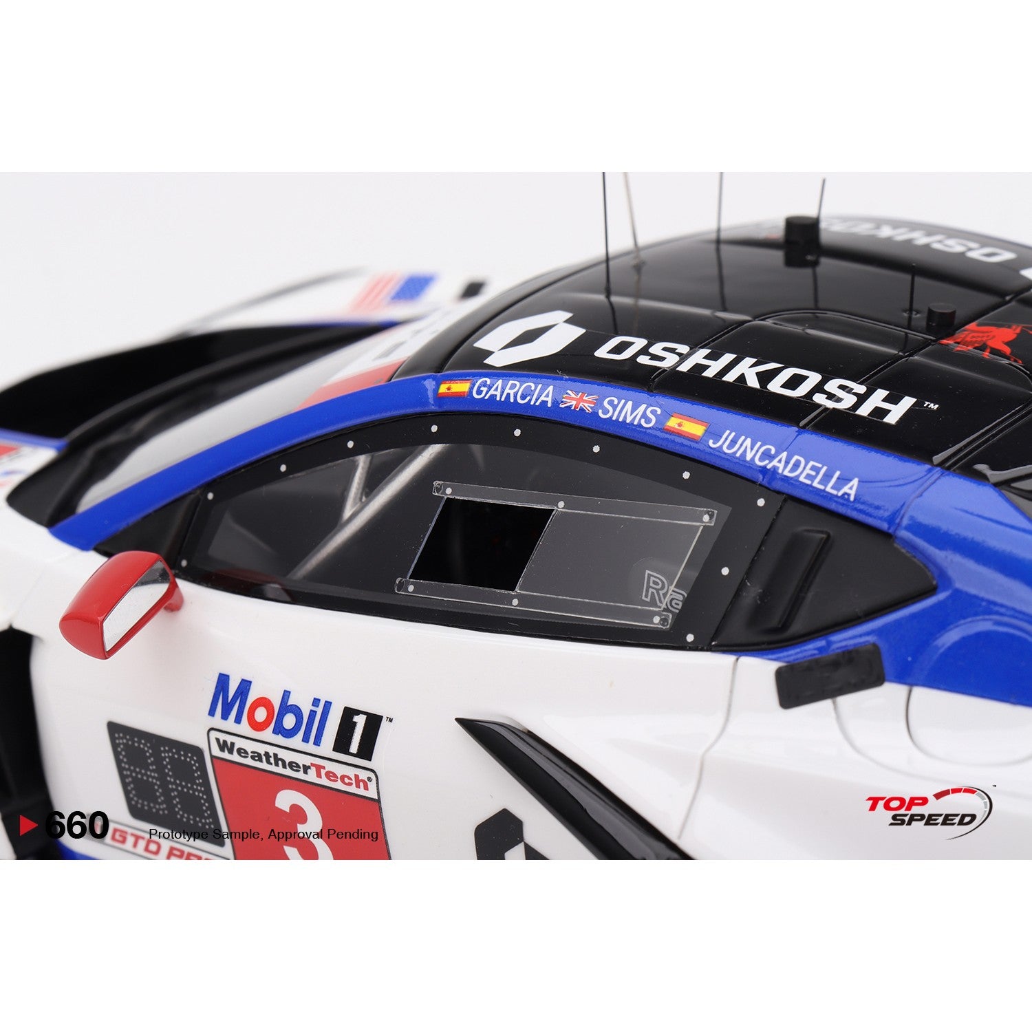 PRE-ORDER 1/18 Chevrolet Corvette Z06 GT3.R #3 2025 Sebring