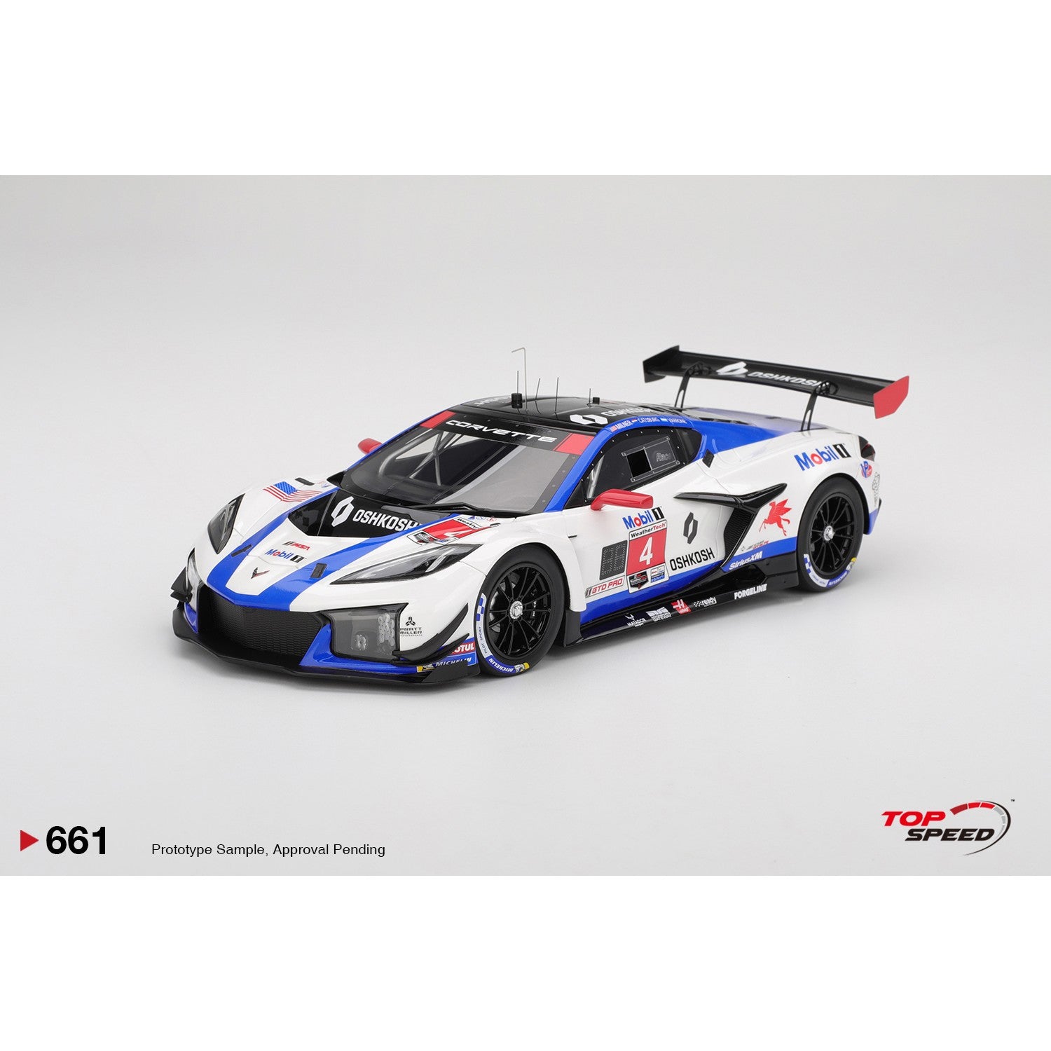 PRE-ORDER 1/18 Chevrolet Corvette Z06 GT3.R #4 2025 Sebring