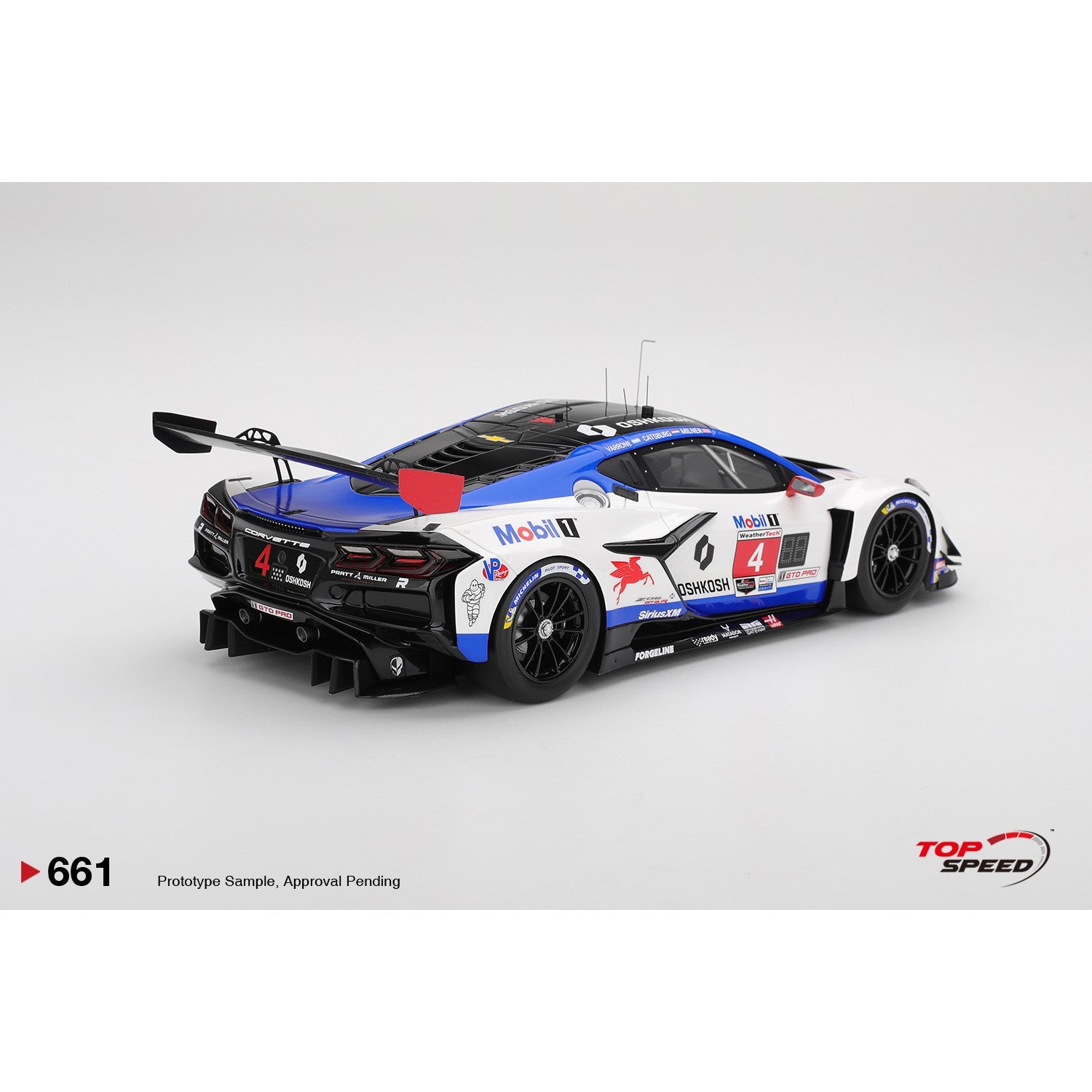 PRE-ORDER 1/18 Chevrolet Corvette Z06 GT3.R #4 2025 Sebring