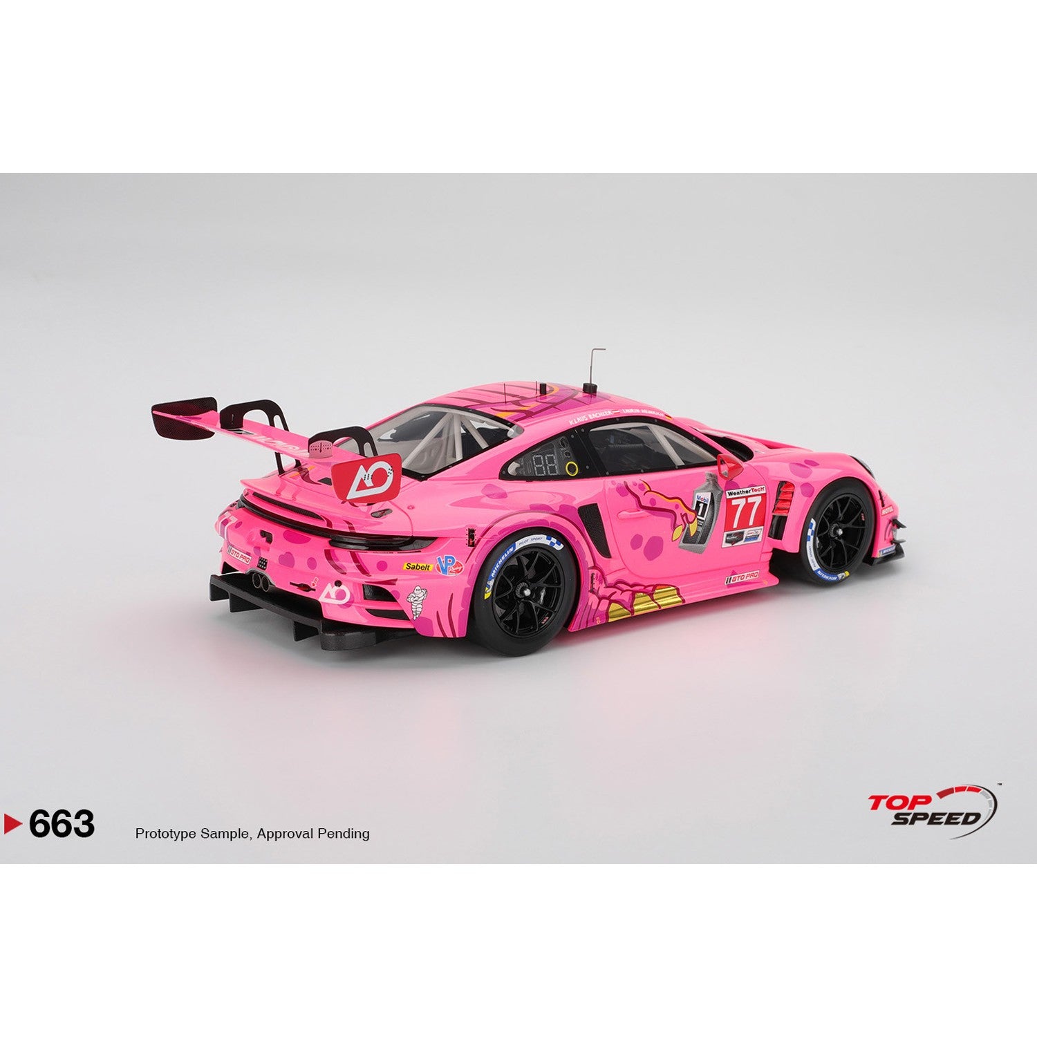PRE-ORDER 1/18 Porsche 911 GT3 R (992) #77 2025 Detroit
