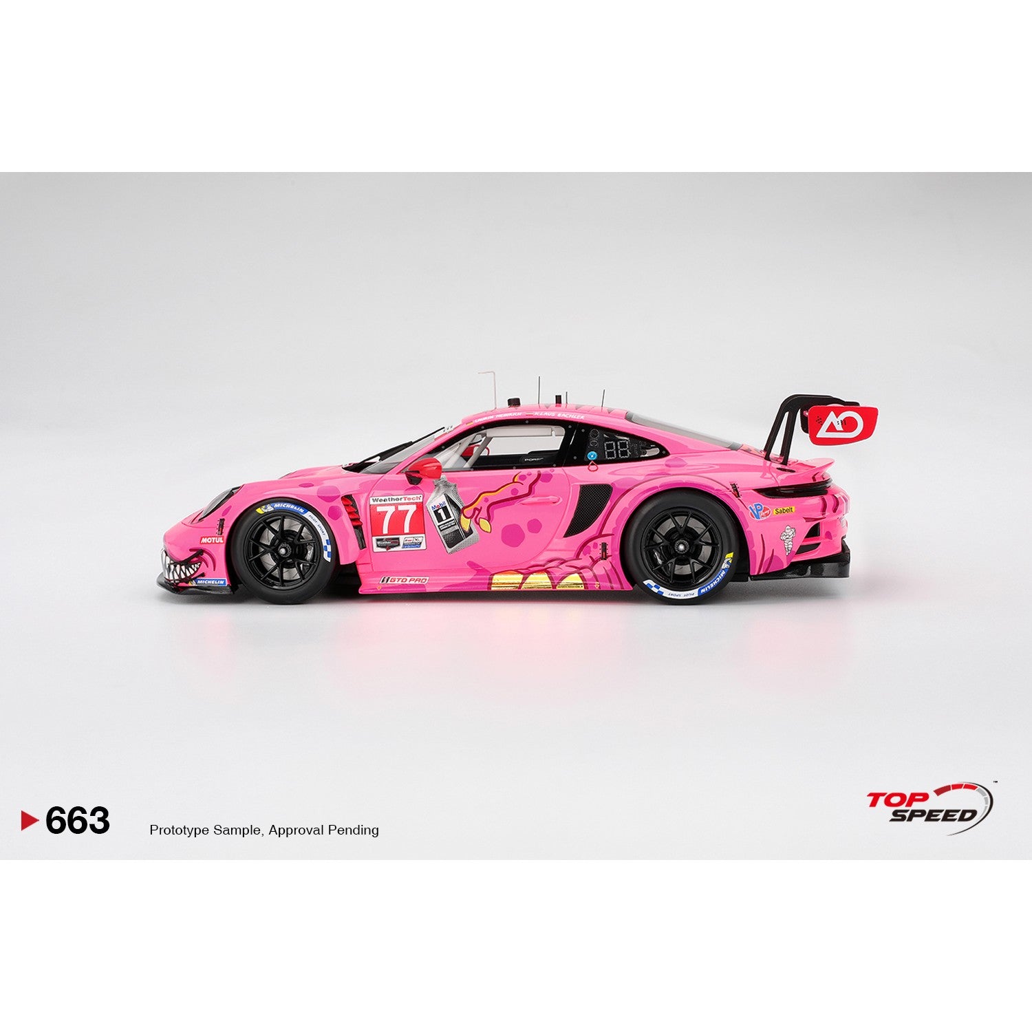 PRE-ORDER 1/18 Porsche 911 GT3 R (992) #77 2025 Detroit