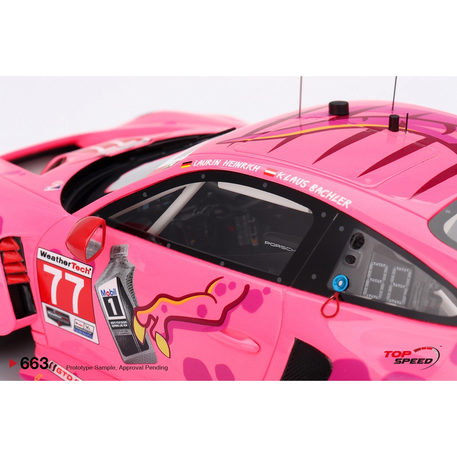 PRE-ORDER 1/18 Porsche 911 GT3 R (992) #77 2025 Detroit