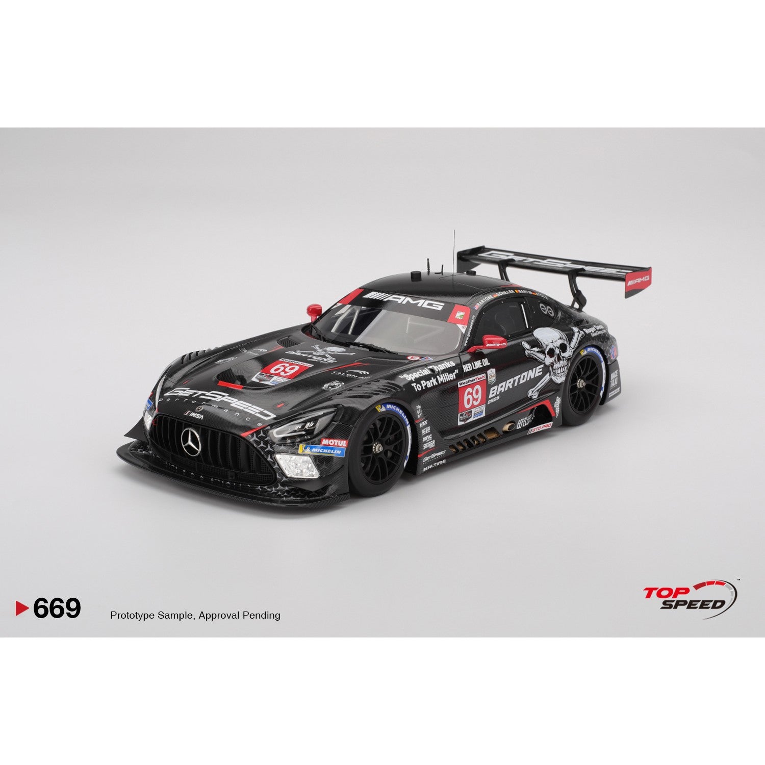 PRE-ORDER 1/18 Mercedes-AMG GT3 EVO #69 2025 Daytona