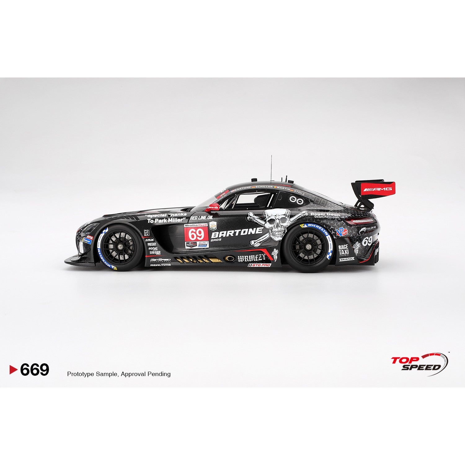 PRE-ORDER 1/18 Mercedes-AMG GT3 EVO #69 2025 Daytona