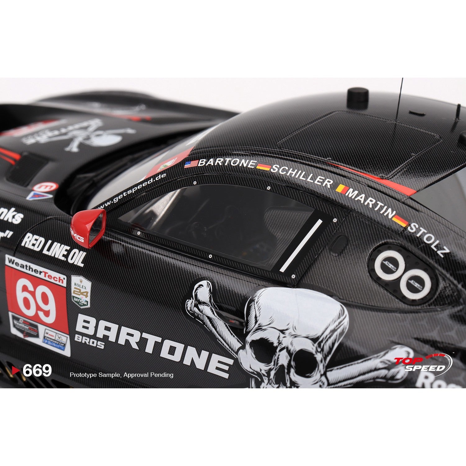 PRE-ORDER 1/18 Mercedes-AMG GT3 EVO #69 2025 Daytona