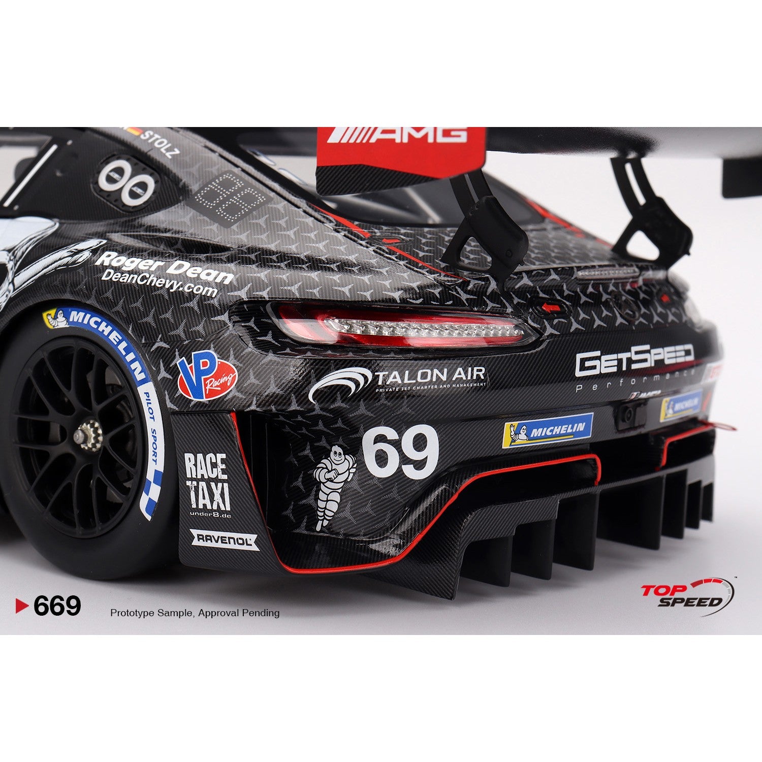 PRE-ORDER 1/18 Mercedes-AMG GT3 EVO #69 2025 Daytona