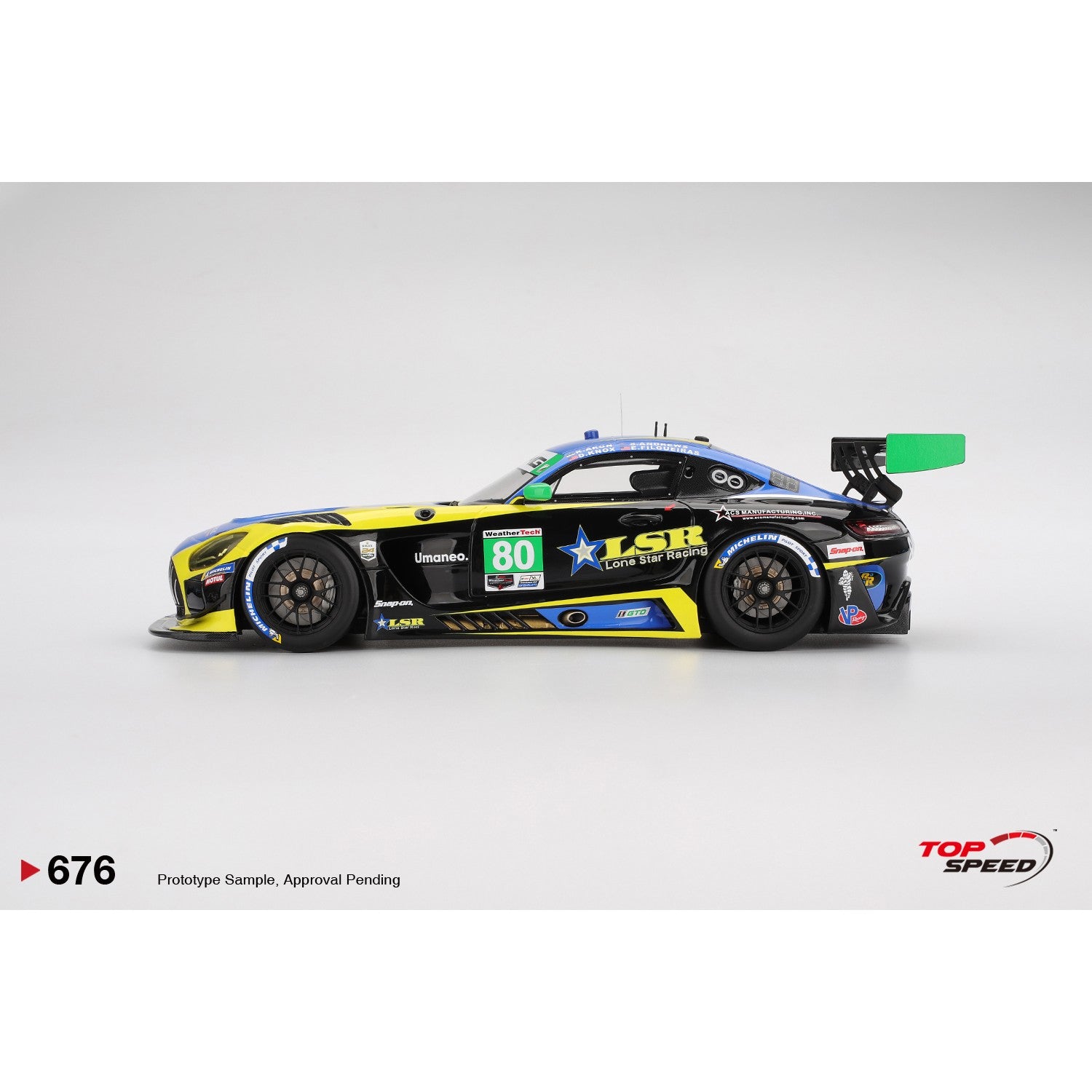 PRE-ORDER 1/18 Mercedes AMG GT3 EVO #80 2025 Daytona – Team IMSA