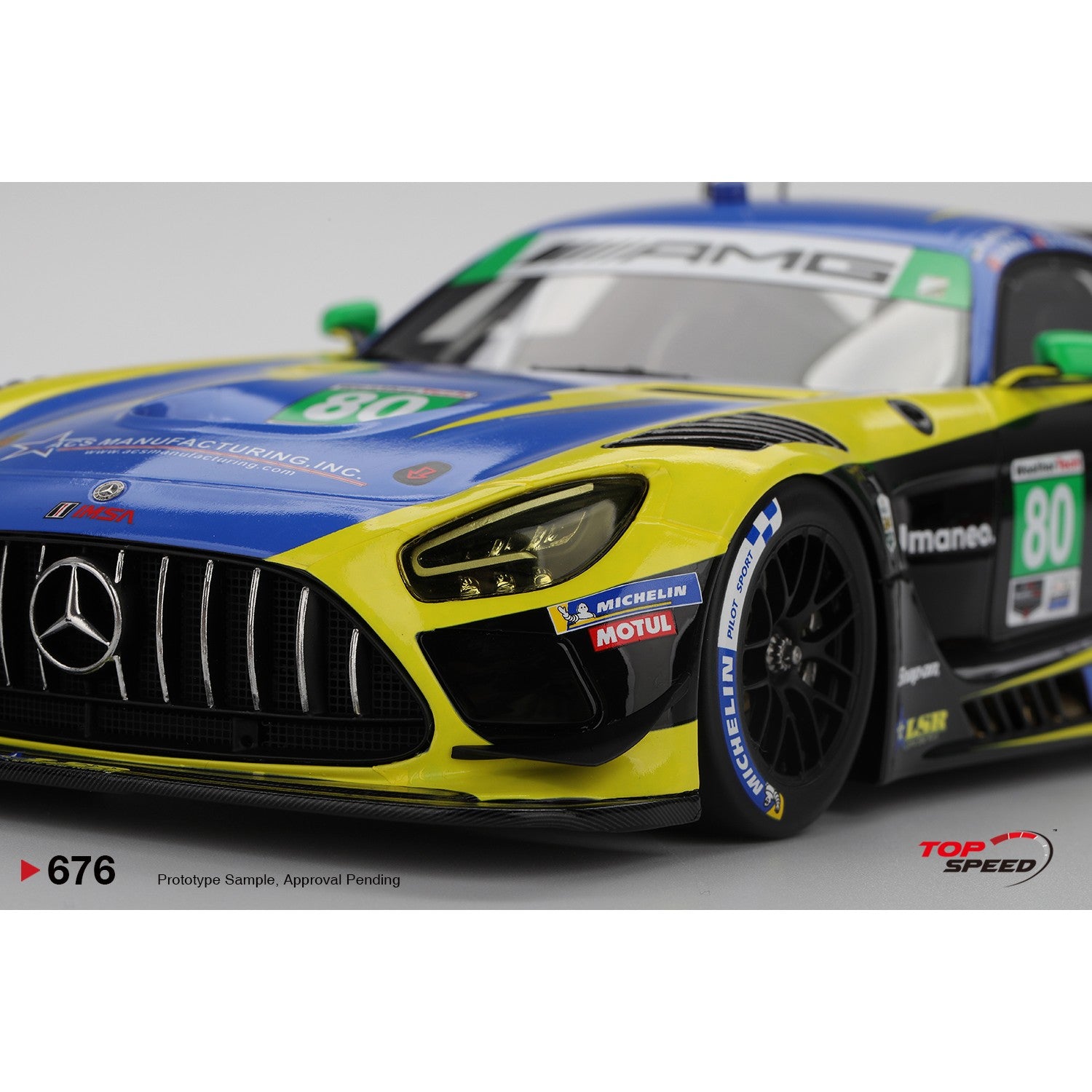 PRE-ORDER 1/18 Mercedes AMG GT3 EVO #80 2025 Daytona