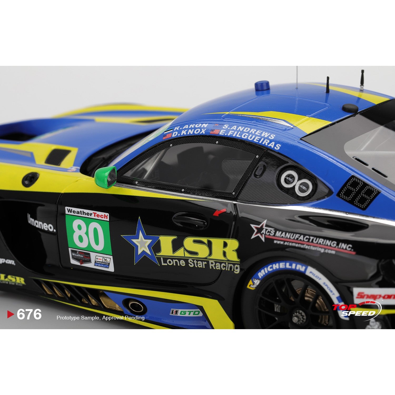 PRE-ORDER 1/18 Mercedes AMG GT3 EVO #80 2025 Daytona