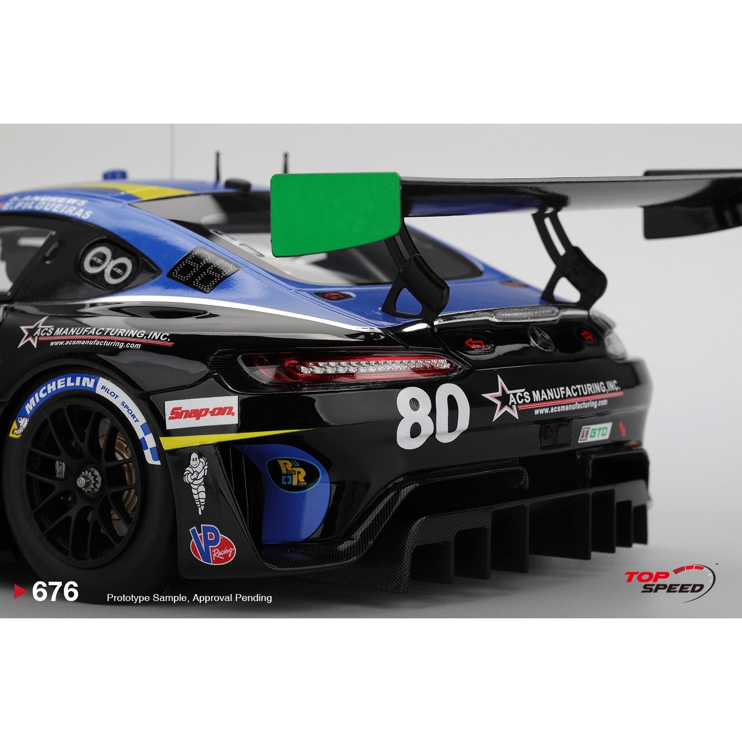 PRE-ORDER 1/18 Mercedes AMG GT3 EVO #80 2025 Daytona – Team IMSA