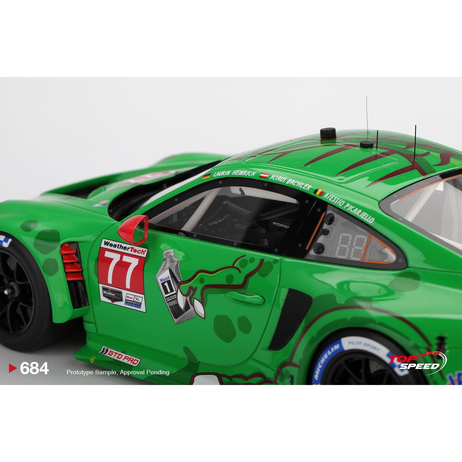 PRE-ORDER 1/18 Porsche 911 GT3 R (992) #77 Rexy 2025 Sebring