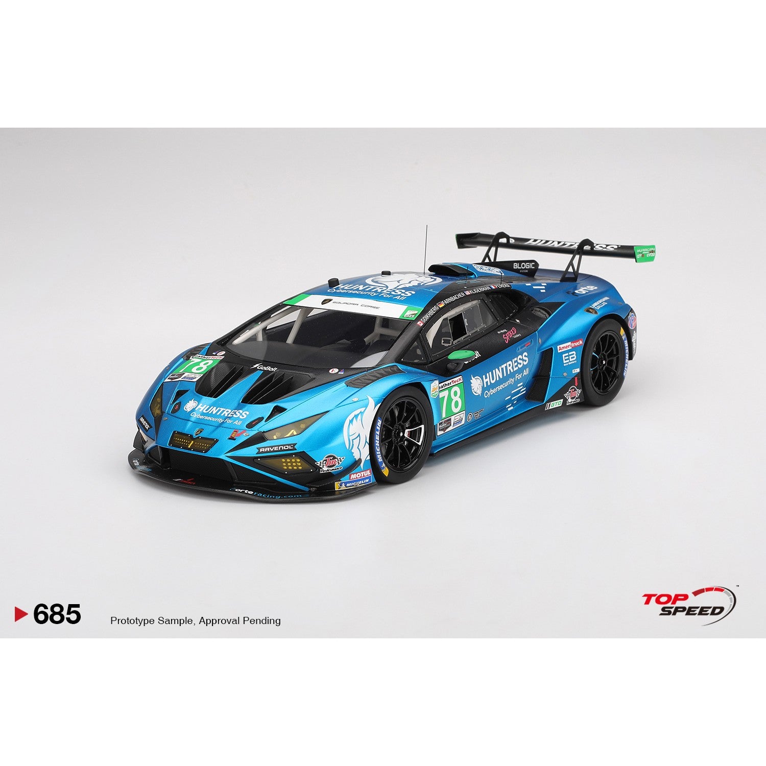 1/18 Lamborghini Huracán GT3 EVO2 #78 2025 Daytona