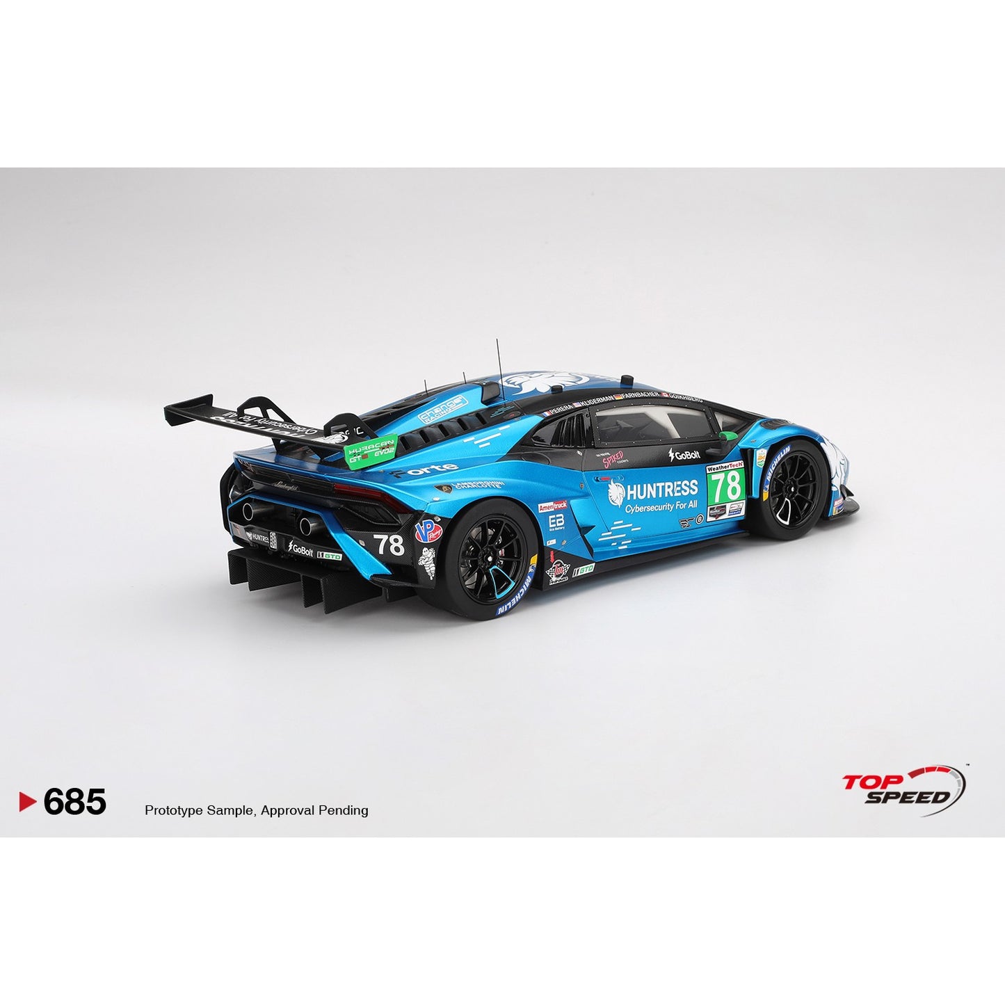 PRE-ORDER 1/18 Lamborghini Huracán GT3 EVO2 #78