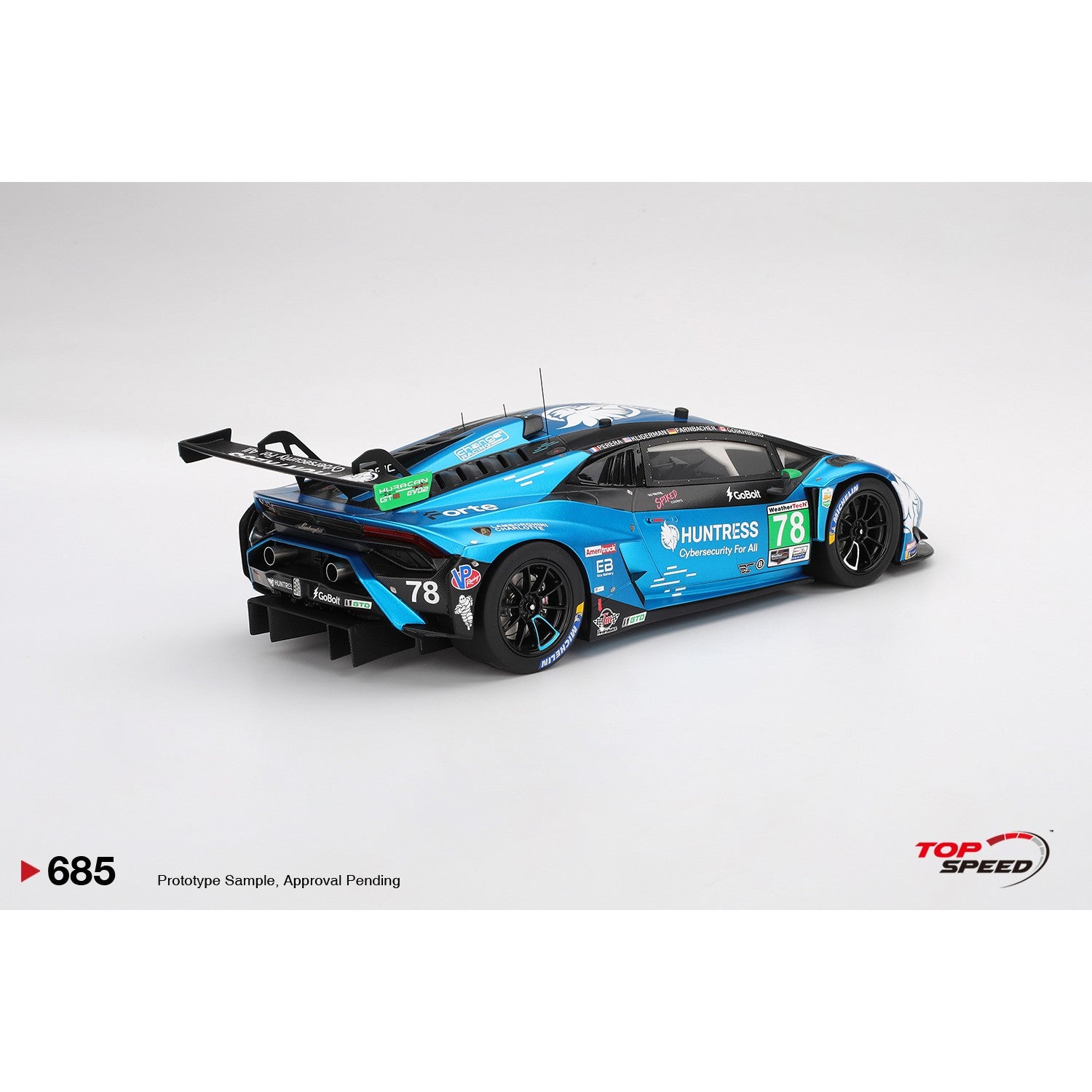1/18 Lamborghini Huracán GT3 EVO2 #78 2025 Daytona