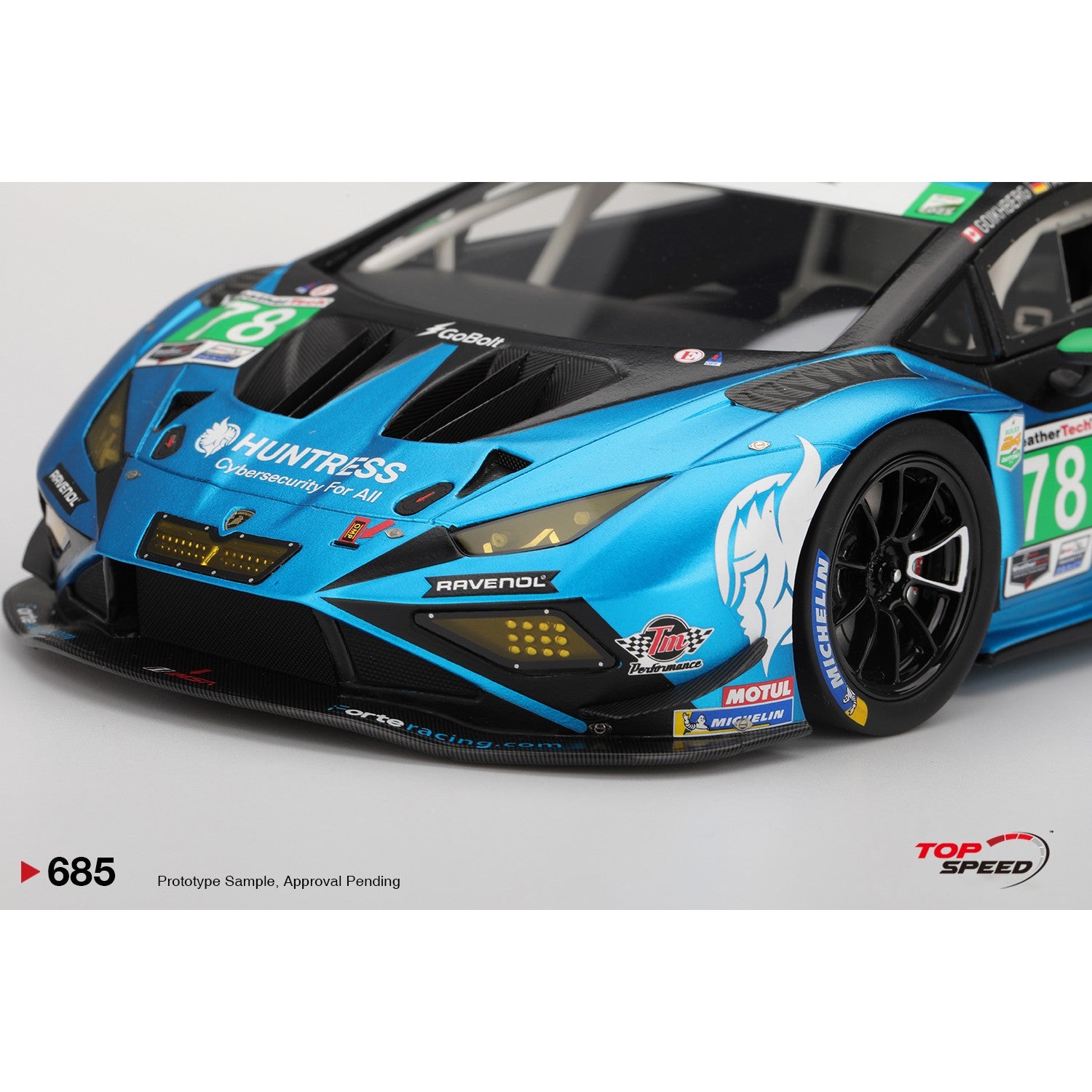 1/18 Lamborghini Huracán GT3 EVO2 #78 2025 Daytona