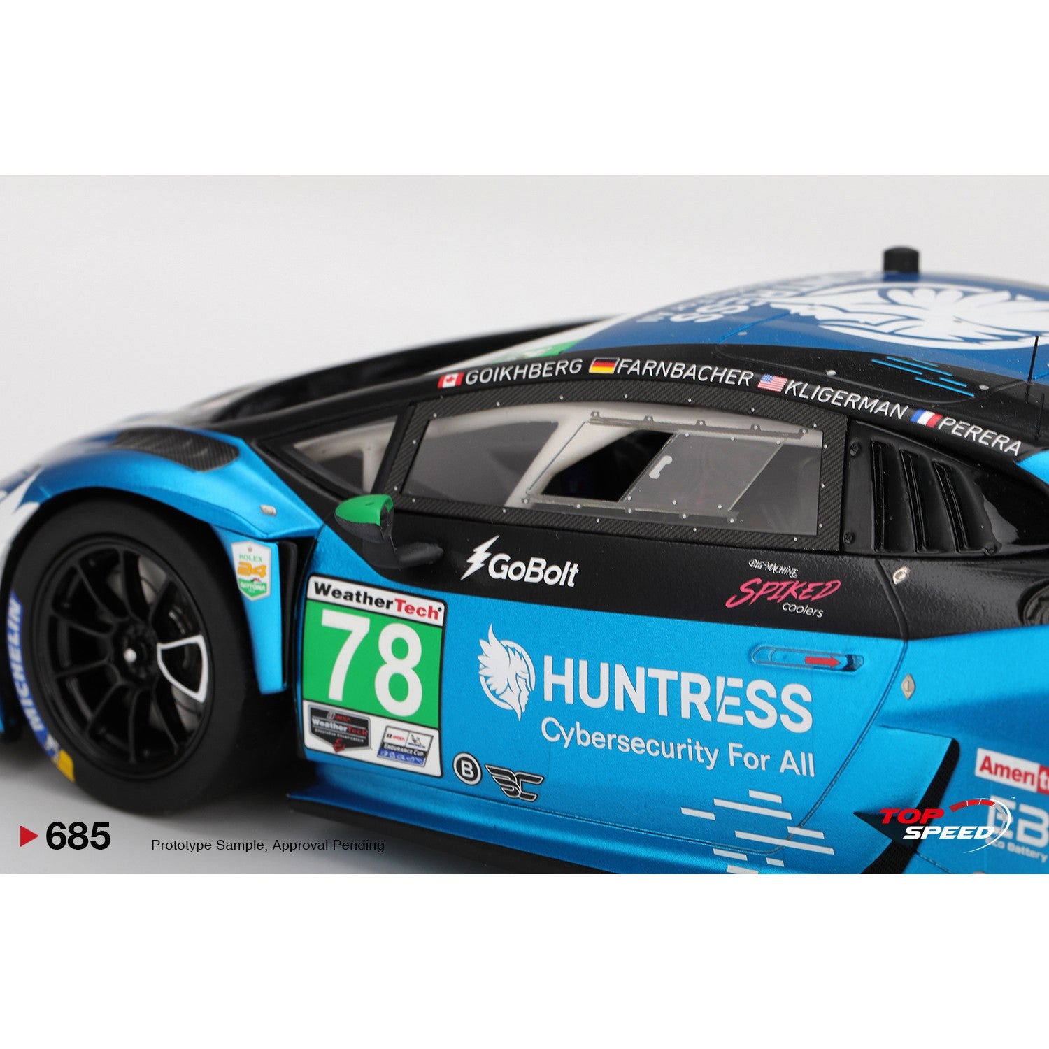 1/18 Lamborghini Huracán GT3 EVO2 #78 2025 Daytona