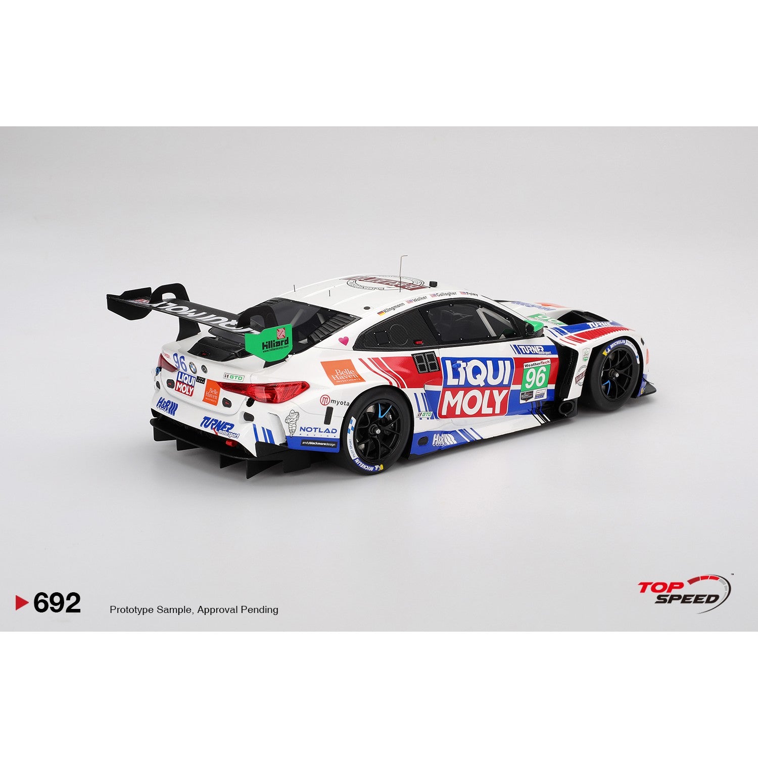PRE-ORDER 1/18 BMW GT3 EVO #96 2025 Daytona