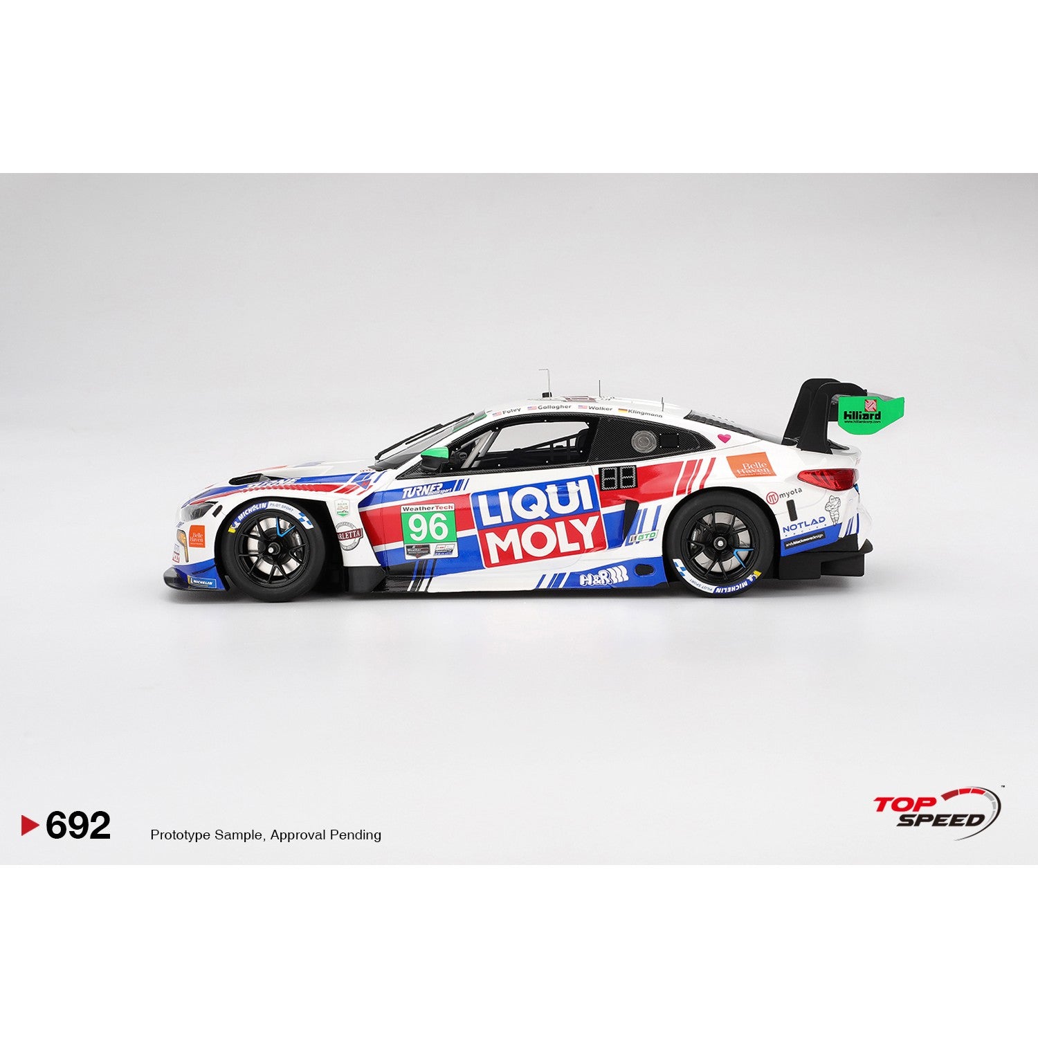 PRE-ORDER 1/18 BMW GT3 EVO #96 2025 Daytona