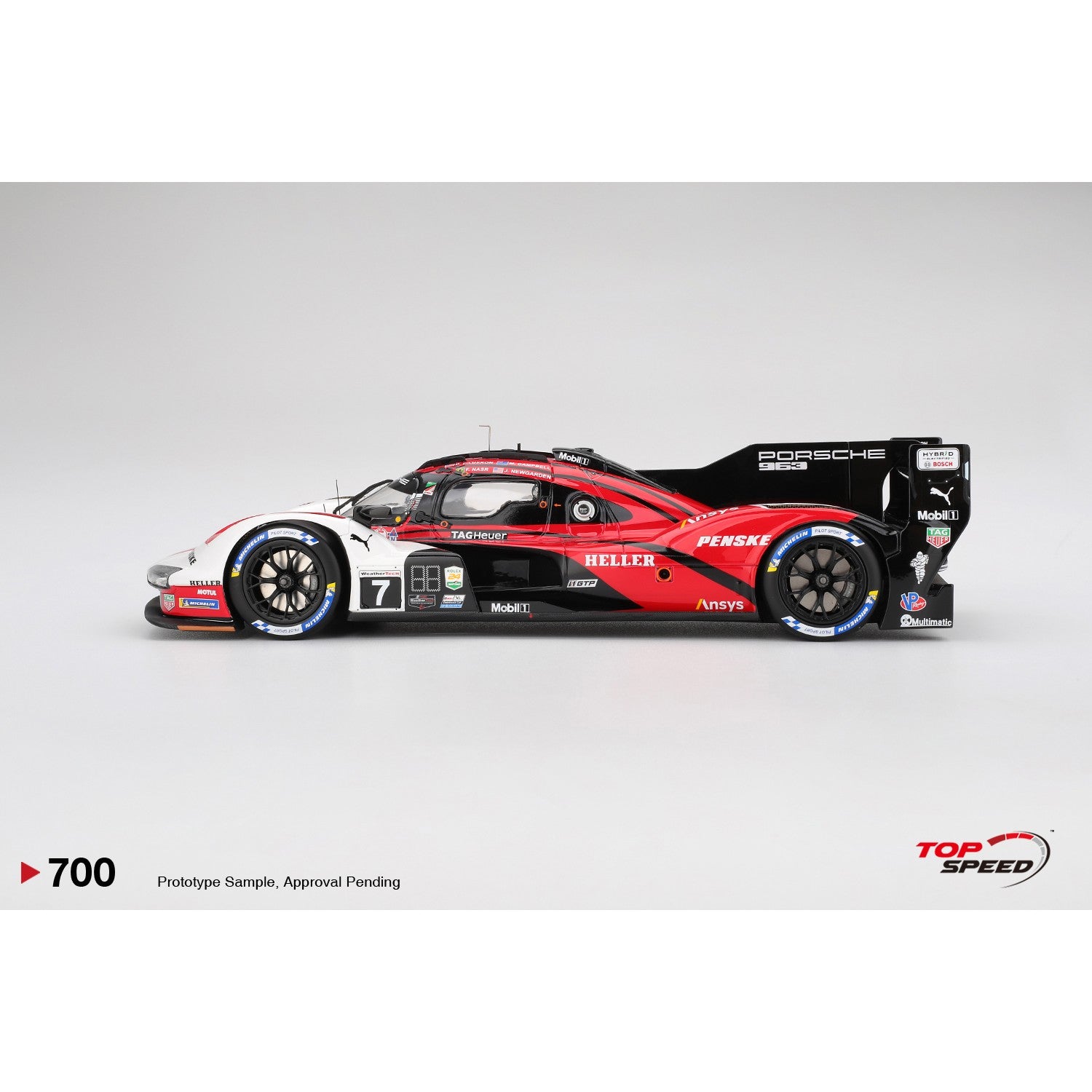 1/18 Porsche 963 #7 2024 Daytona