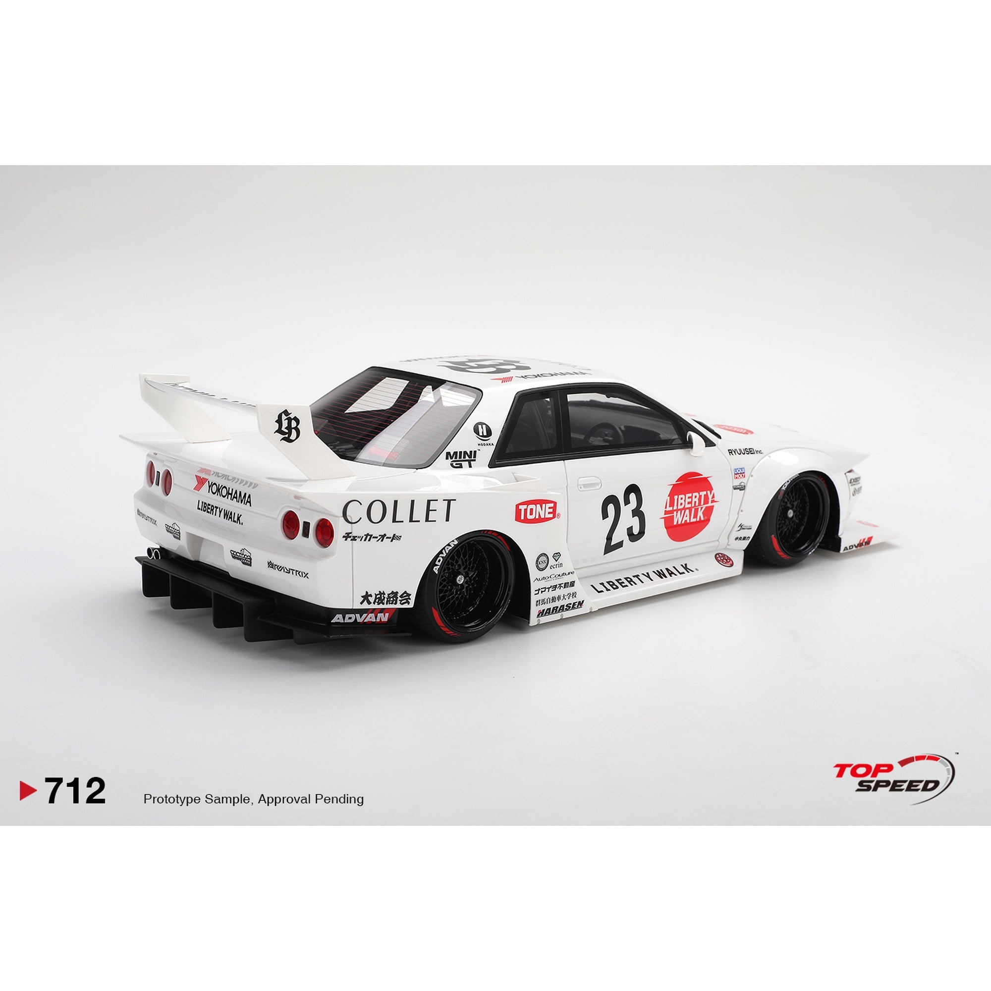 PRE-ORDER 1/18 LBWK Nissan Skyline GT-R