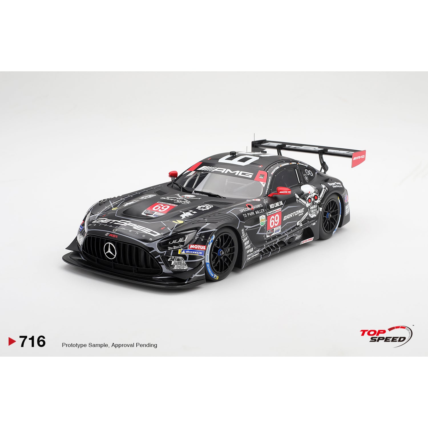 PRE-ORDER 1/18 Mercedes-AMG GT3 #69 2026 Daytona