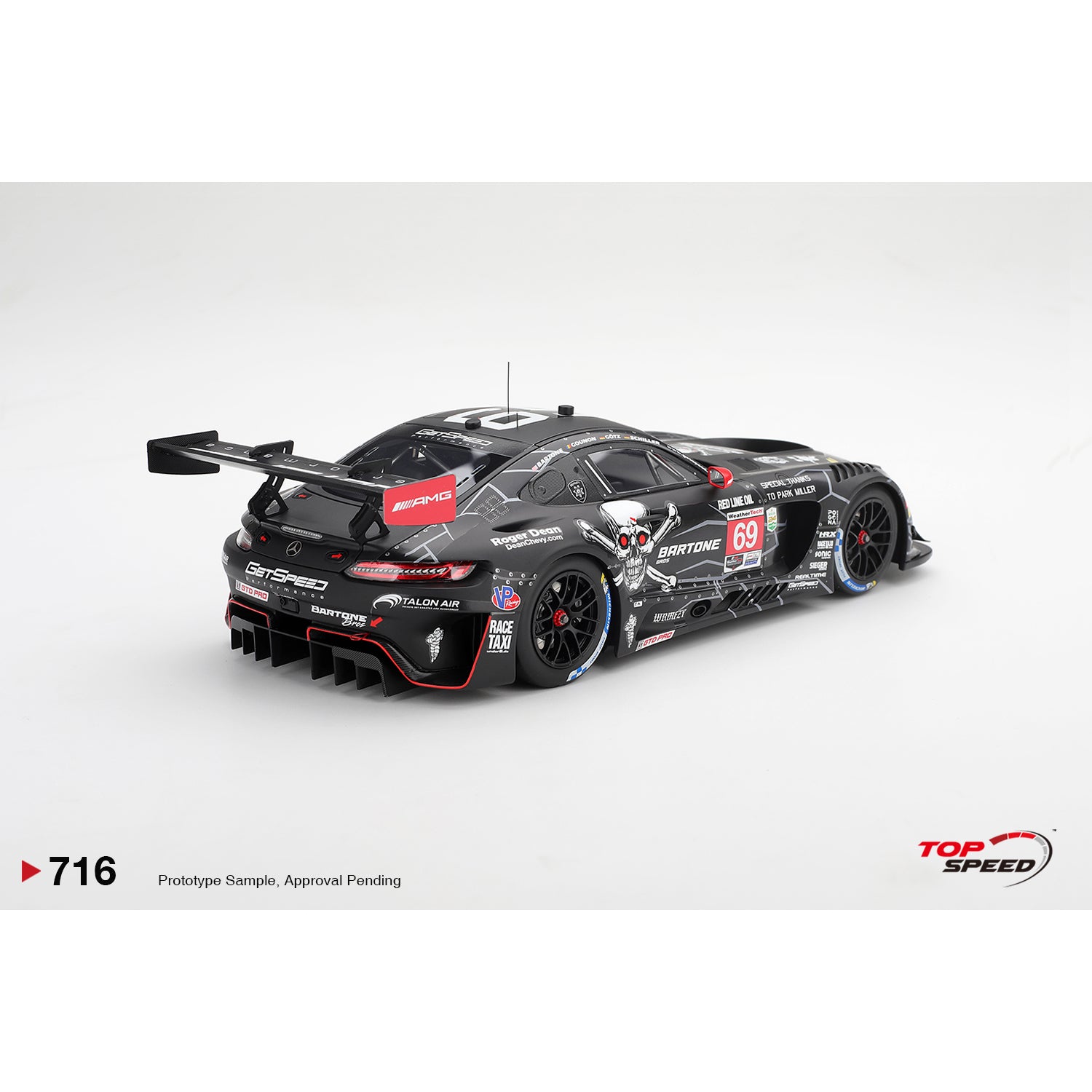 PRE-ORDER 1/18 Mercedes-AMG GT3 #69 2026 Daytona