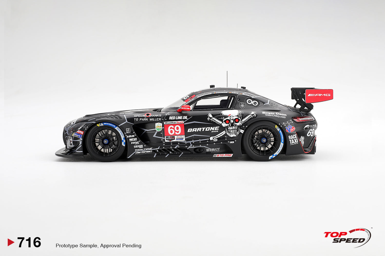 PRE-ORDER 1/18 Mercedes-AMG GT3 #69 2026 Daytona
