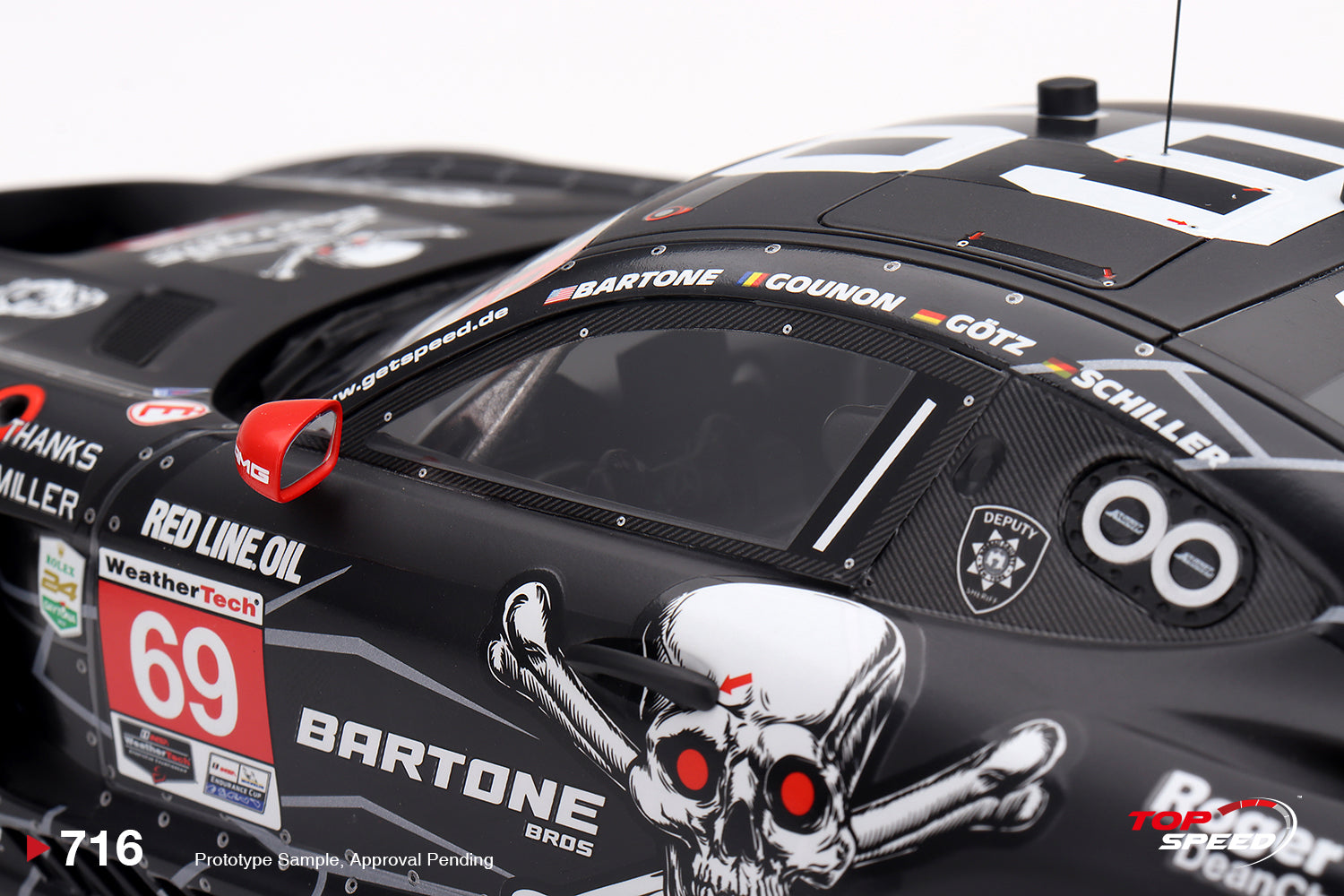 PRE-ORDER 1/18 Mercedes-AMG GT3 #69 2026 Daytona