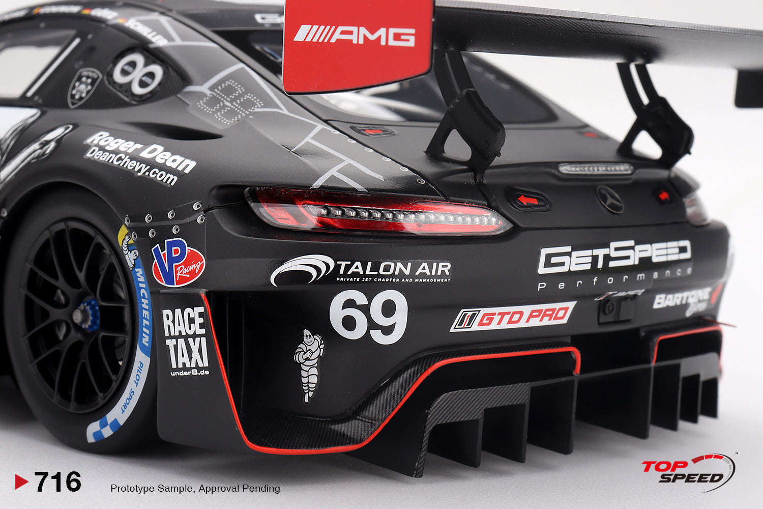 PRE-ORDER 1/18 Mercedes-AMG GT3 #69 2026 Daytona