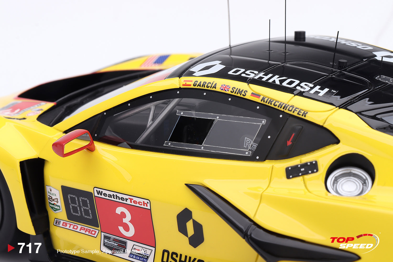 PRE-ORDER 1/18 Chevrolet Corvette Z06 GT3.R #3 2026 Daytona