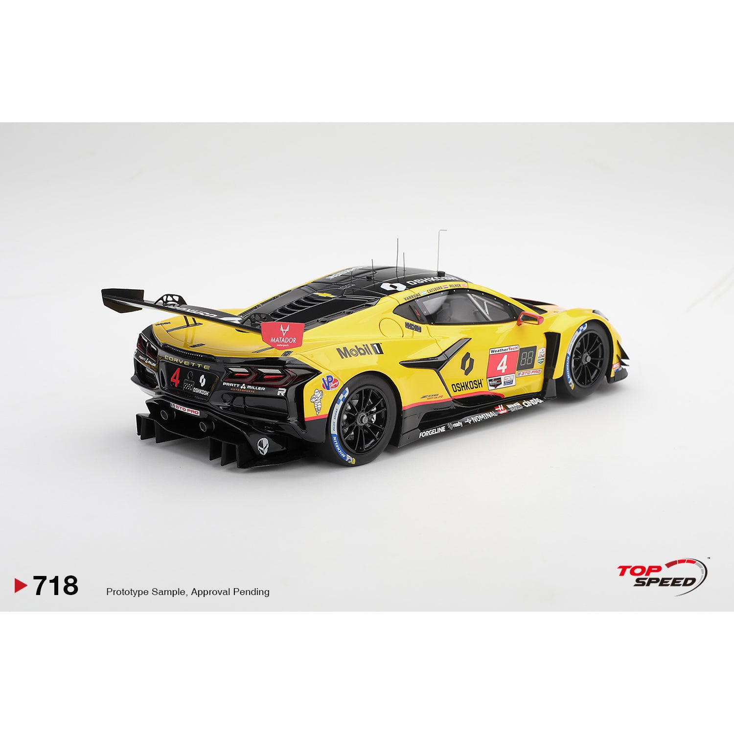 PRE-ORDER 1/18 Chevrolet Corvette Z06 GT3.R #4 2026 Daytona