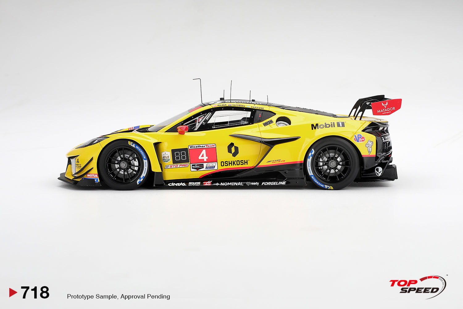 PRE-ORDER 1/18 Chevrolet Corvette Z06 GT3.R #4 2026 Daytona