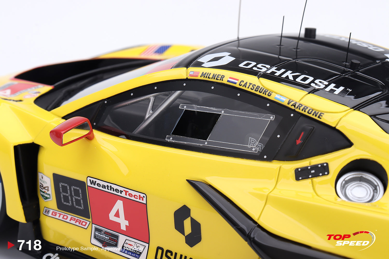 PRE-ORDER 1/18 Chevrolet Corvette Z06 GT3.R #4 2026 Daytona
