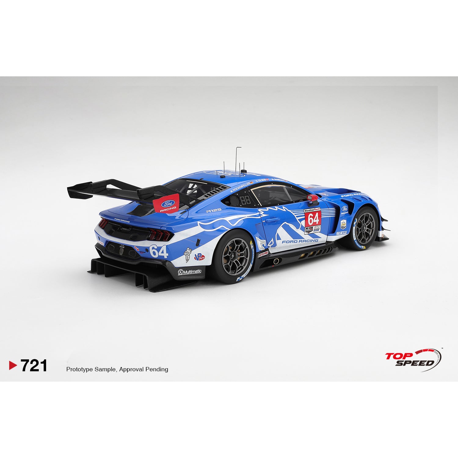 PRE-ORDER 1/18 Ford Mustang GT3 #64 2026 Daytona