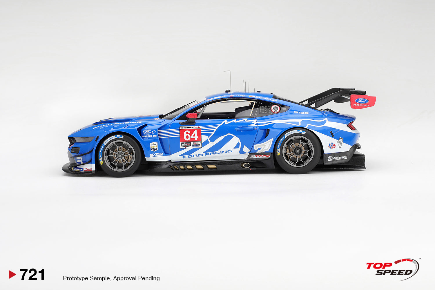 PRE-ORDER 1/18 Ford Mustang GT3 #64 2026 Daytona
