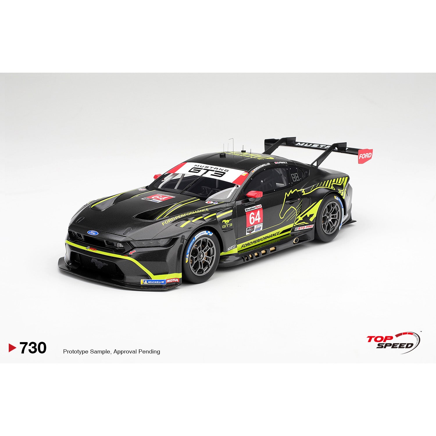 PRE-ORDER 1/18 Ford Mustang GT3 #64 2025 VIR