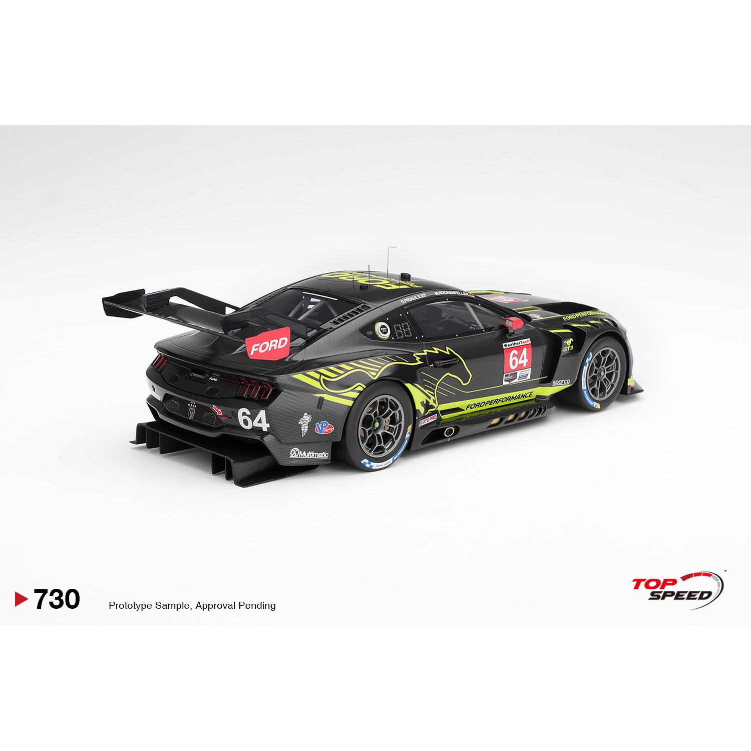 PRE-ORDER 1/18 Ford Mustang GT3 #64 2025 VIR