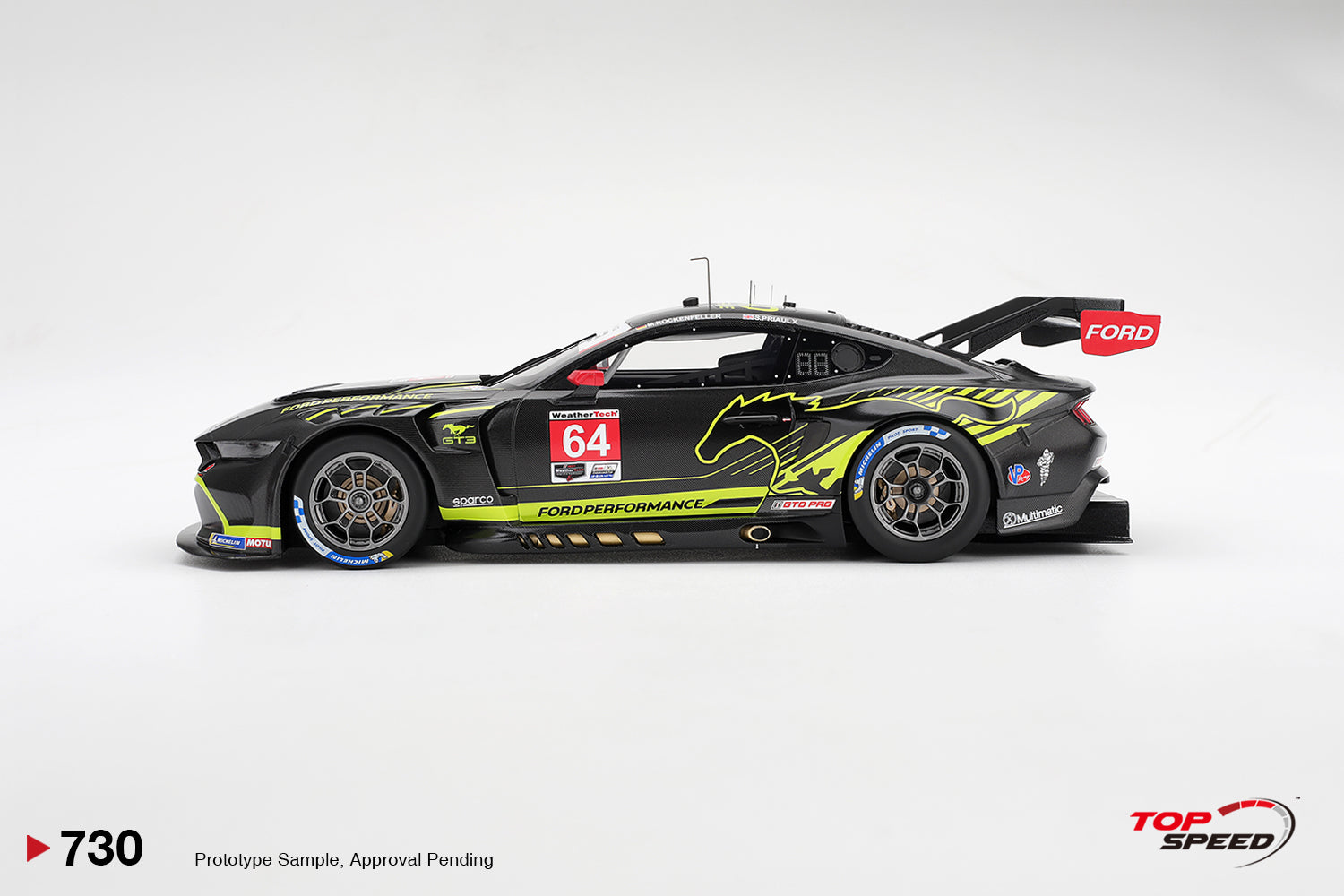 PRE-ORDER 1/18 Ford Mustang GT3 #64 2025 VIR