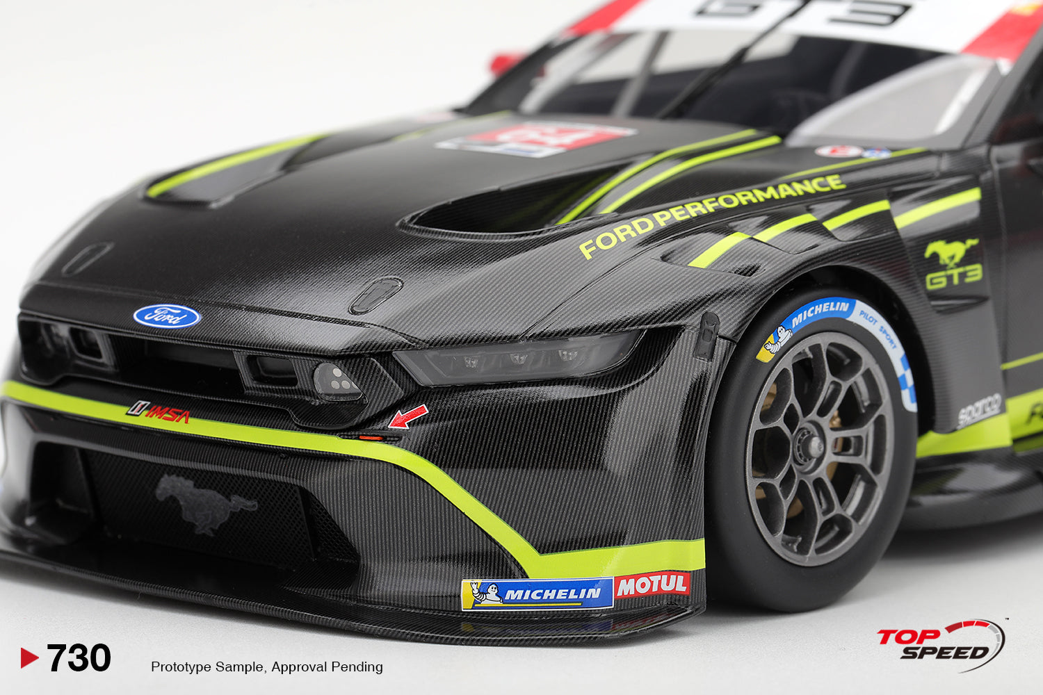 PRE-ORDER 1/18 Ford Mustang GT3 #64 2025 VIR