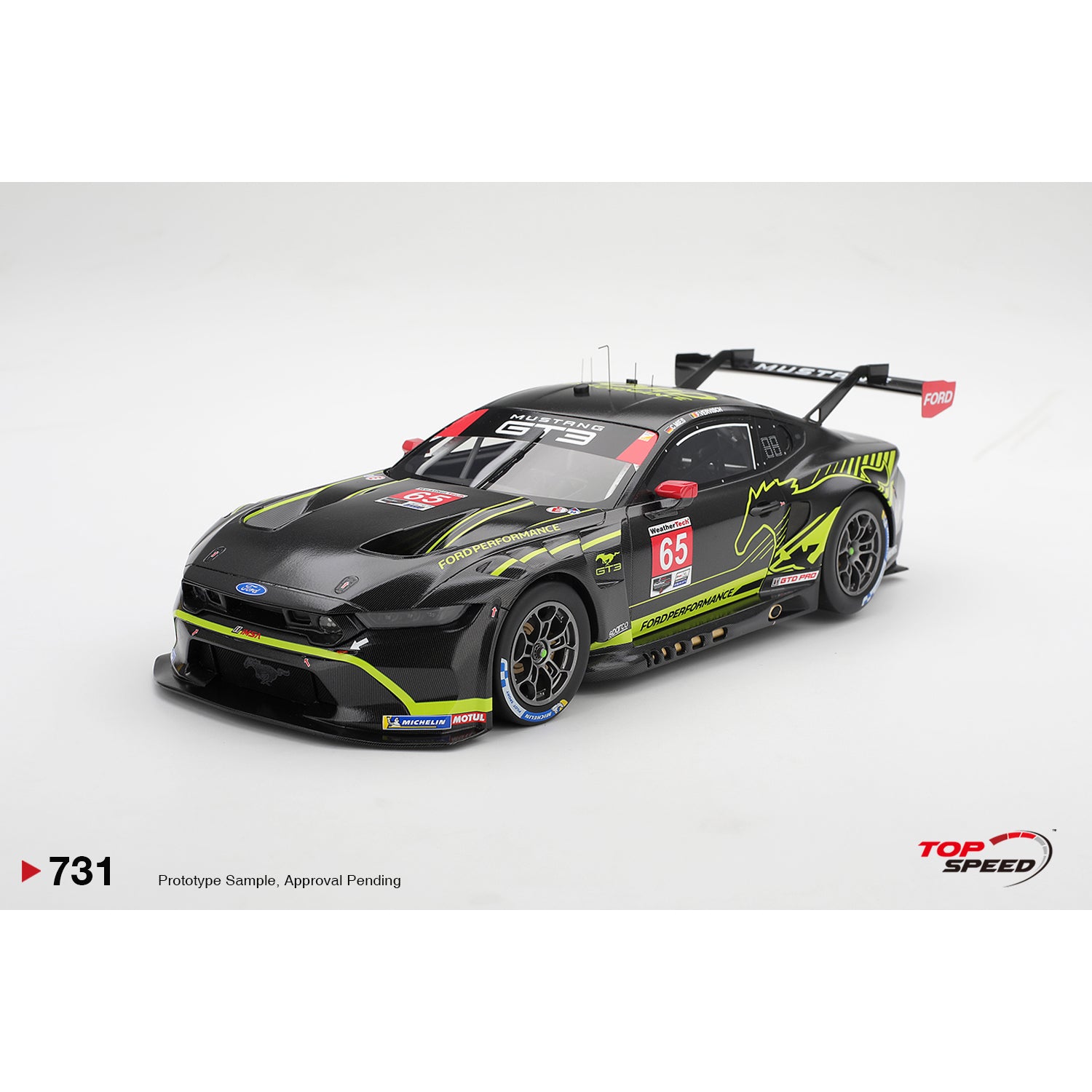 PRE-ORDER 1/18 Ford Mustang GT3 #65 2025 VIR
